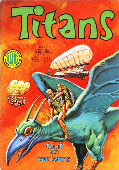 Couverture historique Titans numéro 1