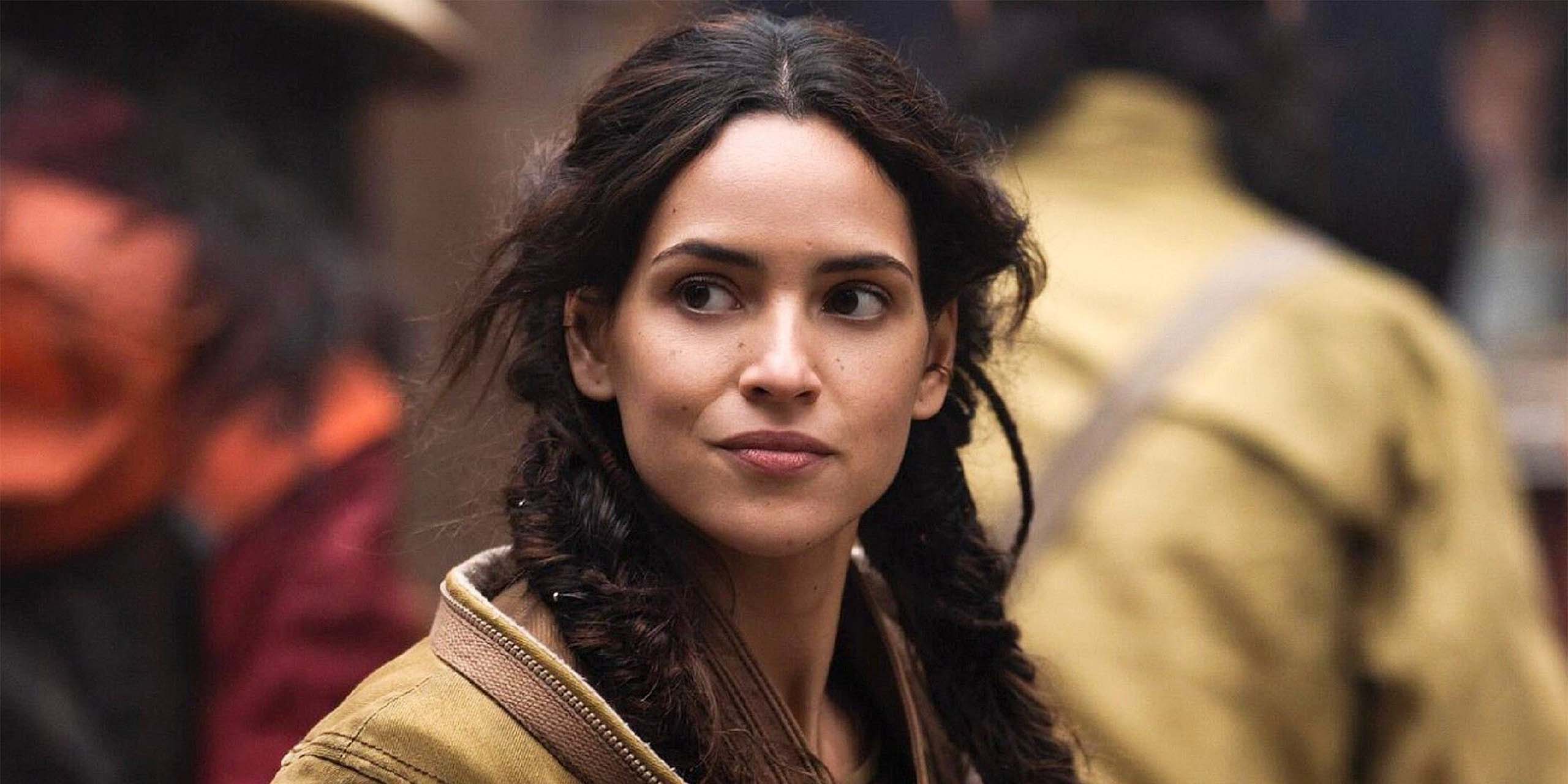 Adria Arjona dans le rôle de Bix dans la série Star Wars: Andor.