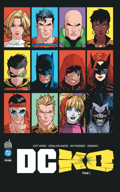 Couverture de DC KO tome 1 chez Urban Comics.