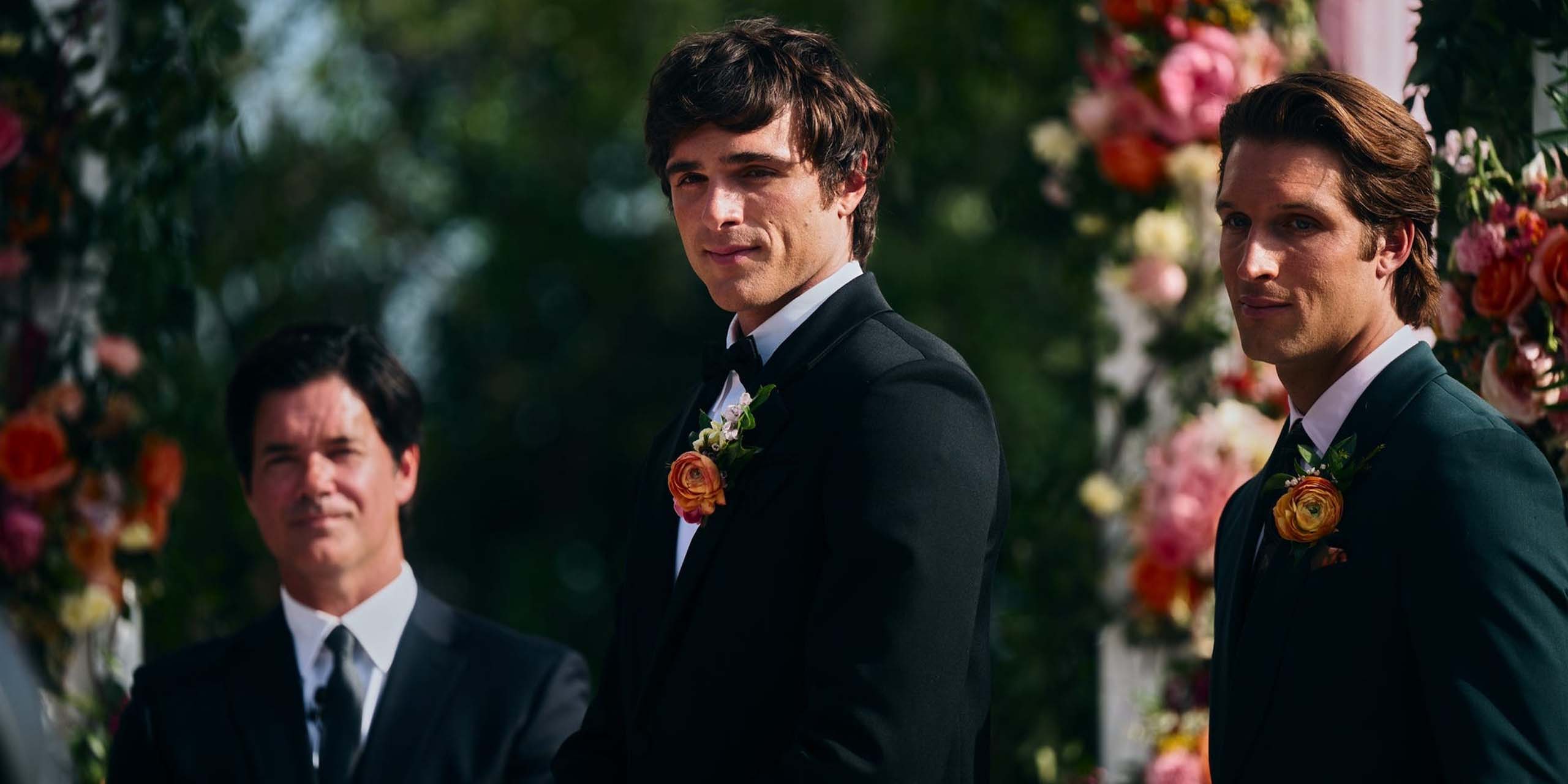 Nate Jacobs (Jacob Elordi) lors de son mariage dans la saison 3 de Euphoria.