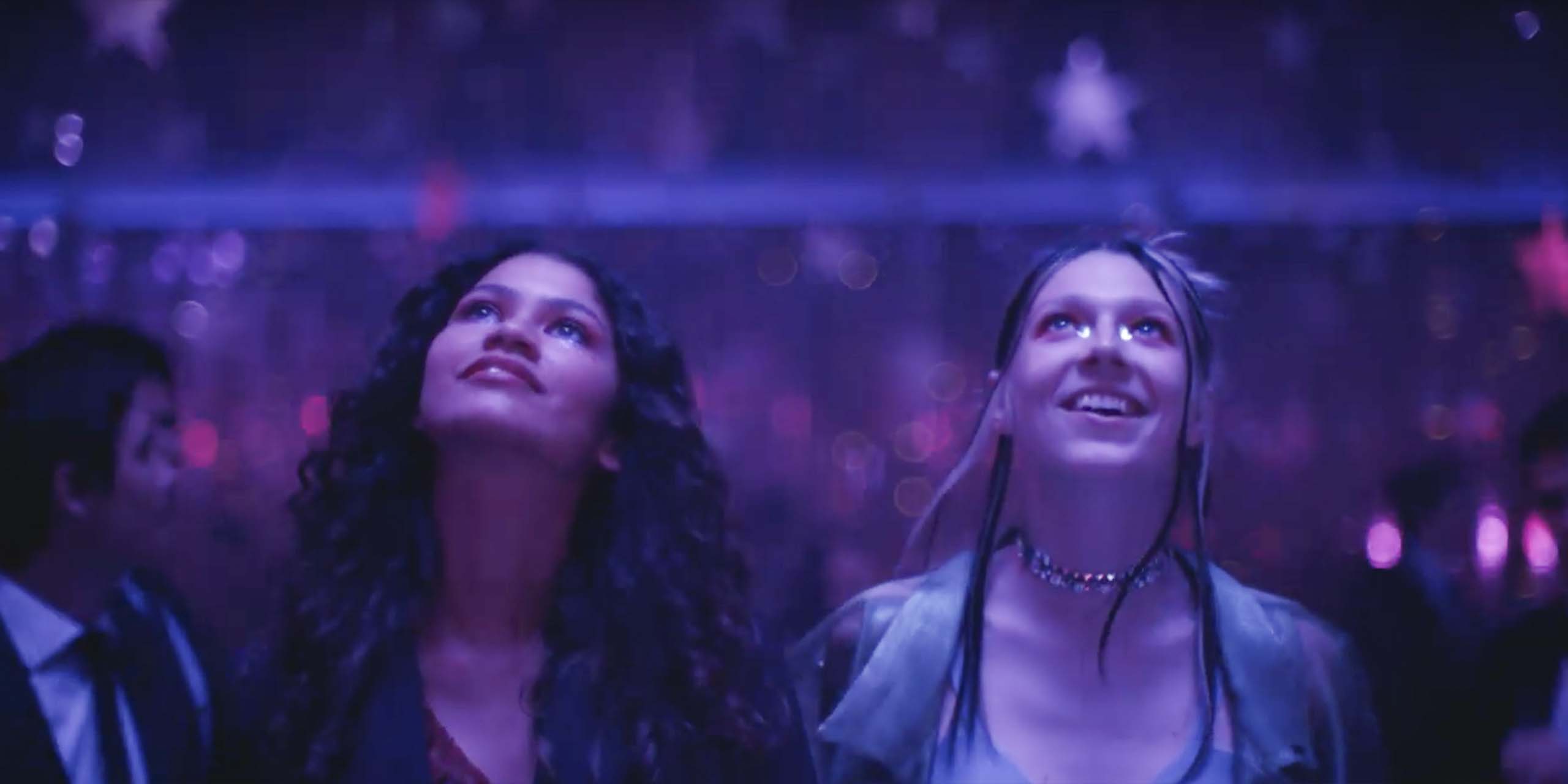 Jules (Hunter Schafer) et Rue (Zendaya) dans Euphoria.
