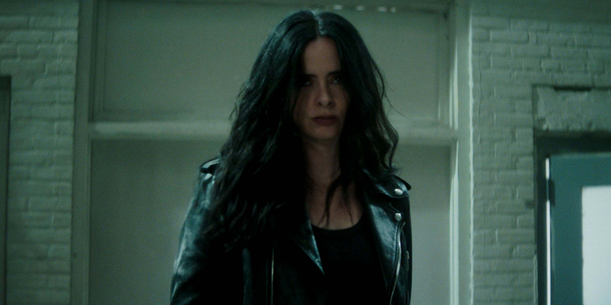 Jessica Jones (Krysten Ritter) dans Daredevil : Born Again, saison 2, épisode 6