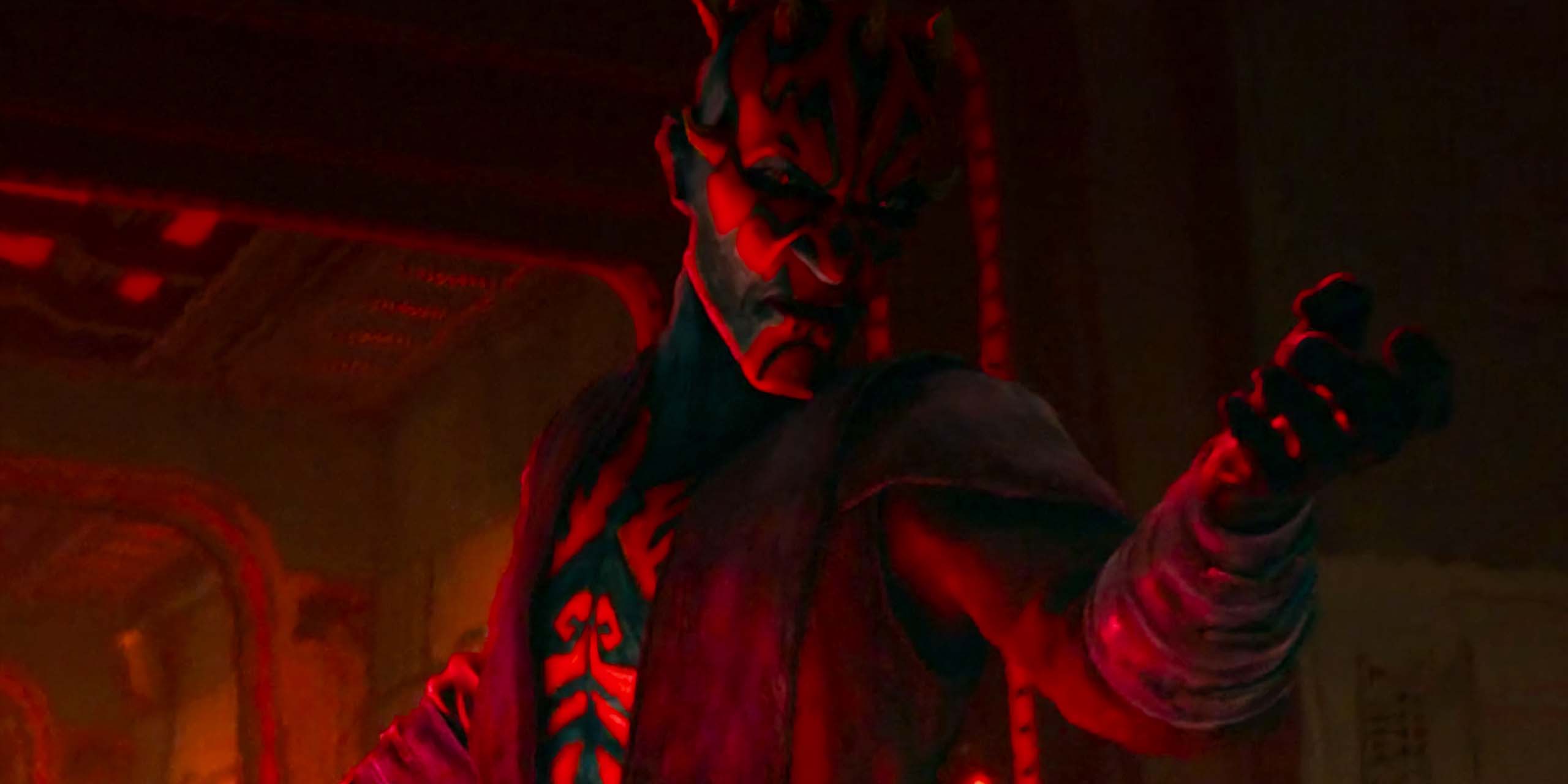 Maul attaque un commissariat de police dans Star Wars: Maul - Shadow Lord, épisode 1