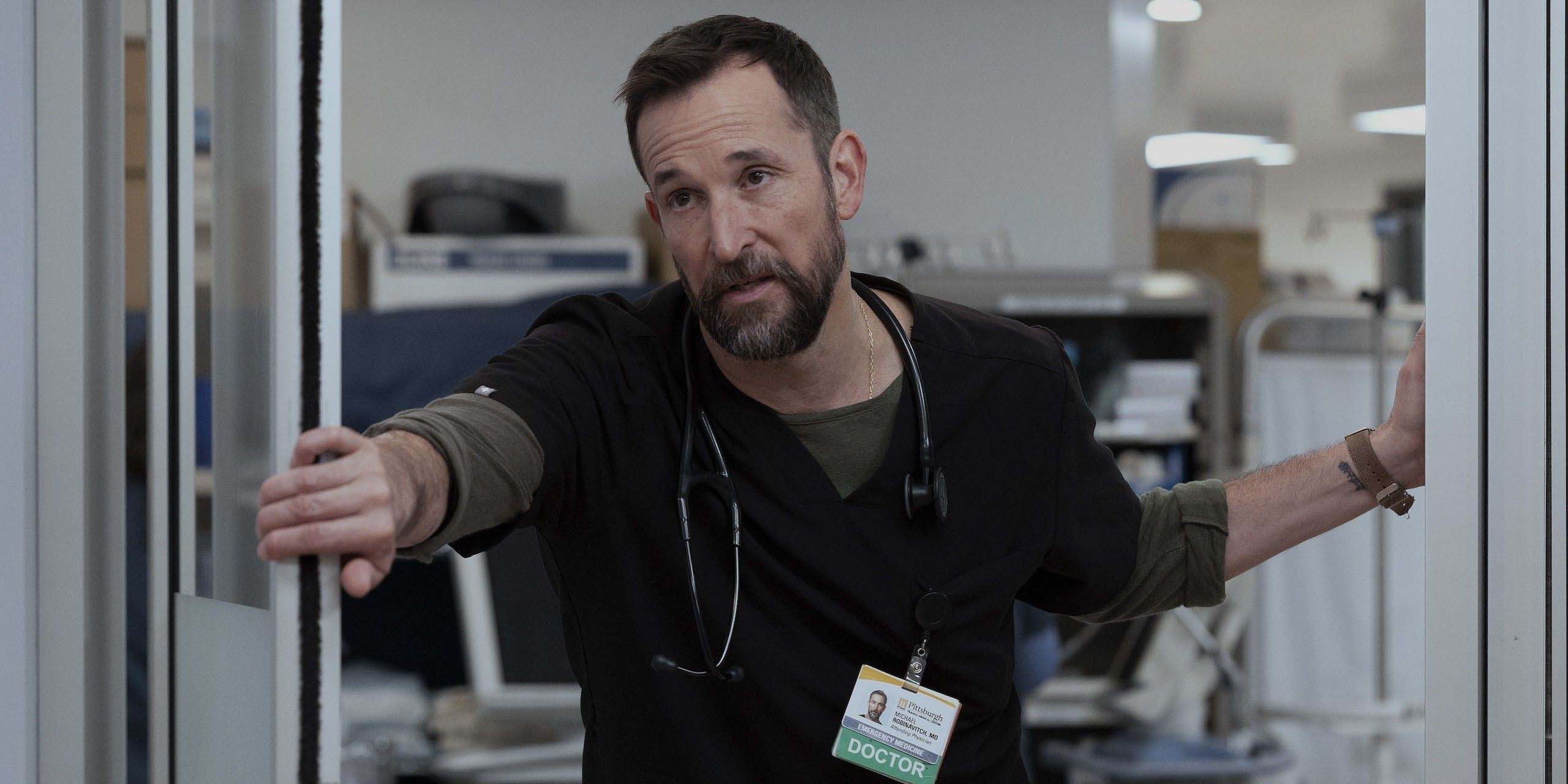 Le Dr Michael Robby Robinavitch (Noah Wyle) dans la saison 2 de The Pitt