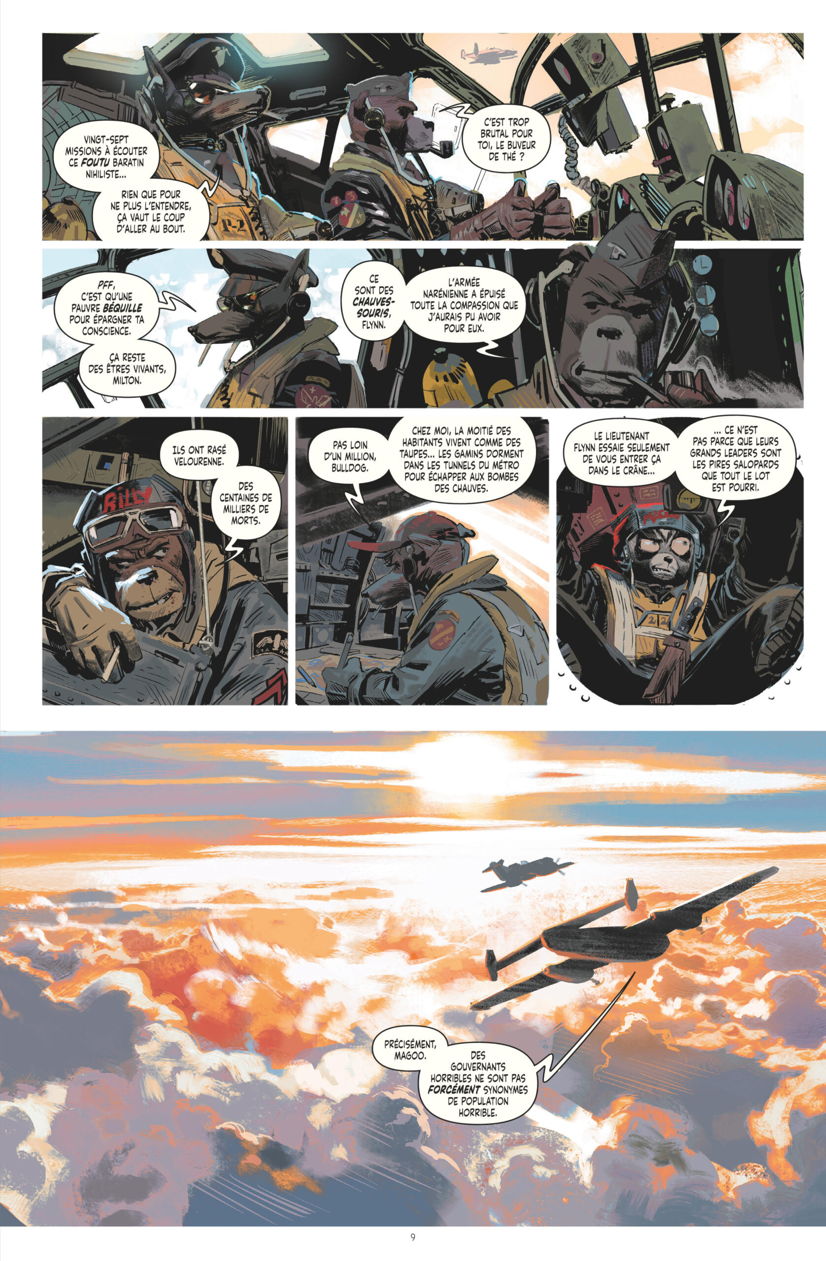 Page intérieure du tome 1 de Escape, par Rick Remender et Daniel Acuña.