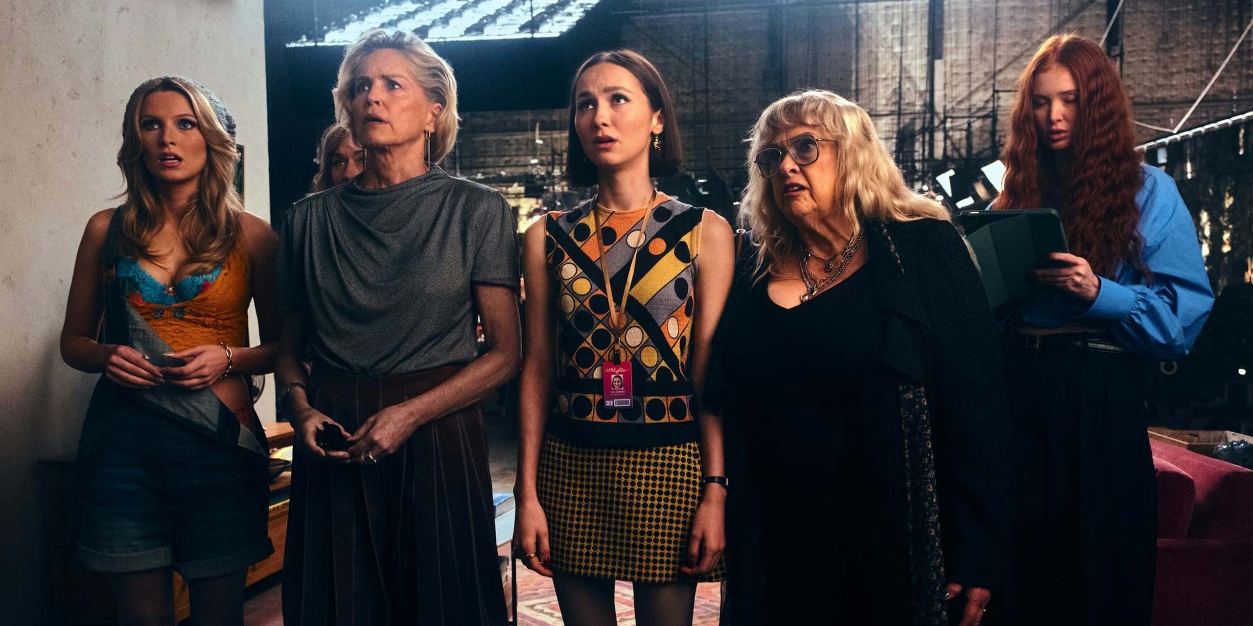Sharon Stone, Maude Apatow, Colleen Camp dans l'épisode 4 de la saison 3 d'Euphoria.