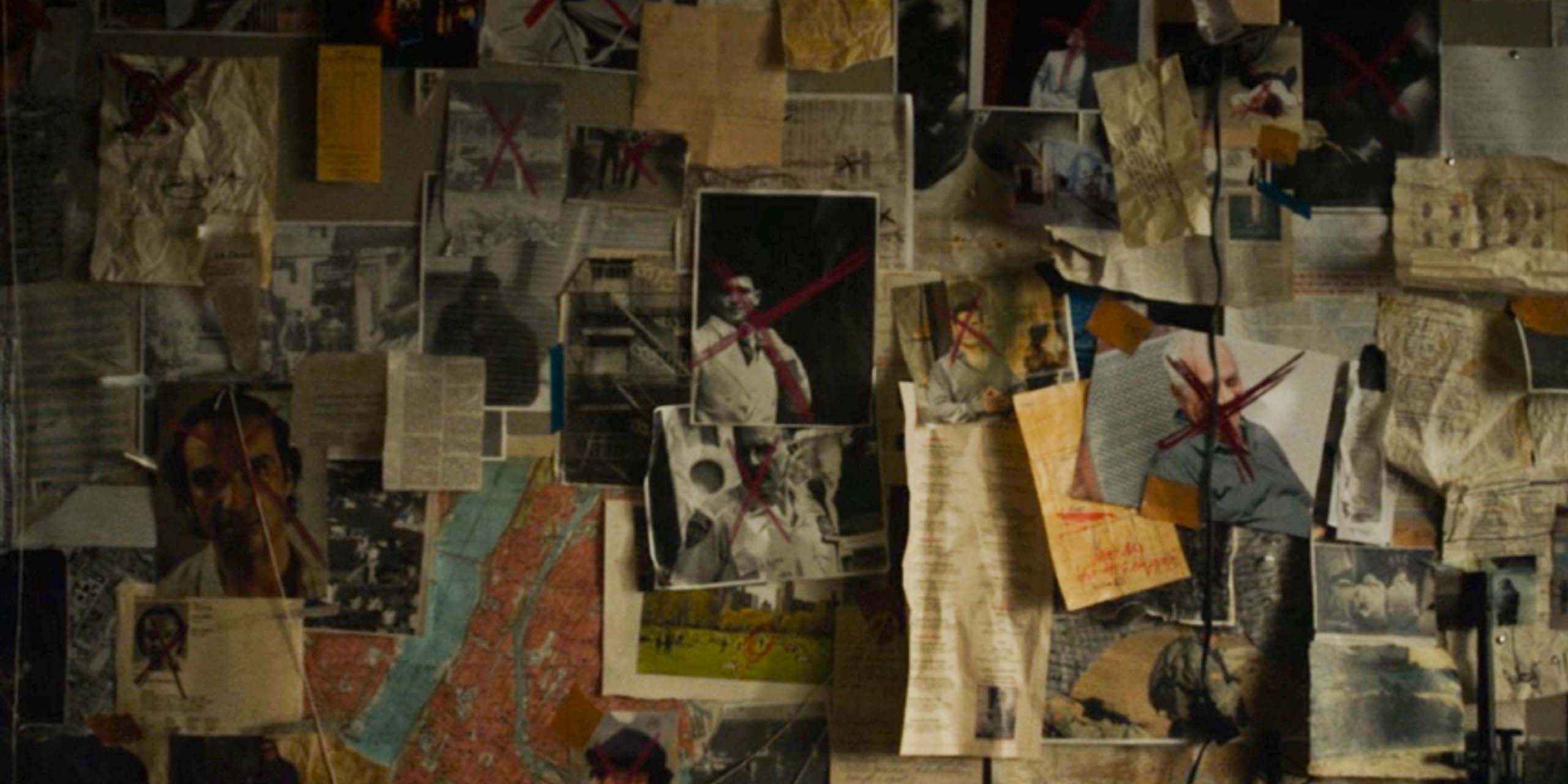 La fameuse carte de Frank Castle dans The Punisher: One Last Kill.