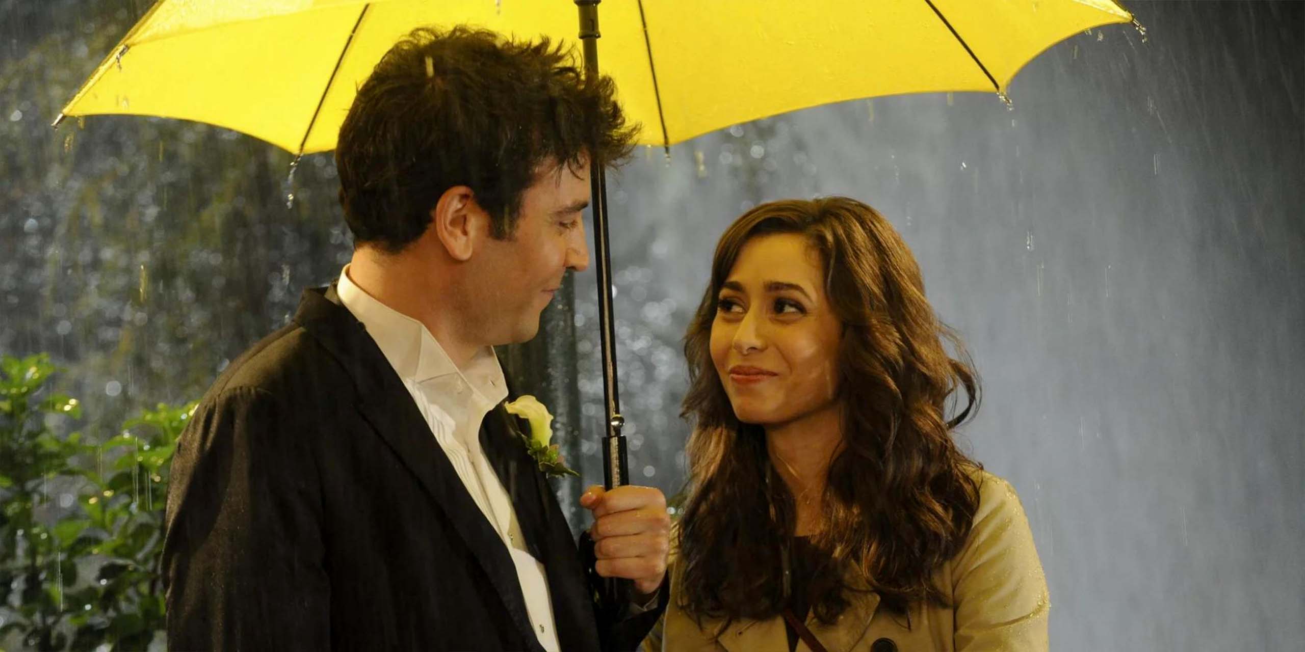 Ted Mosby (Josh Radnor) et Tracy McConnell (Cristin Milioti) dans le final de How I Met Your Morther.