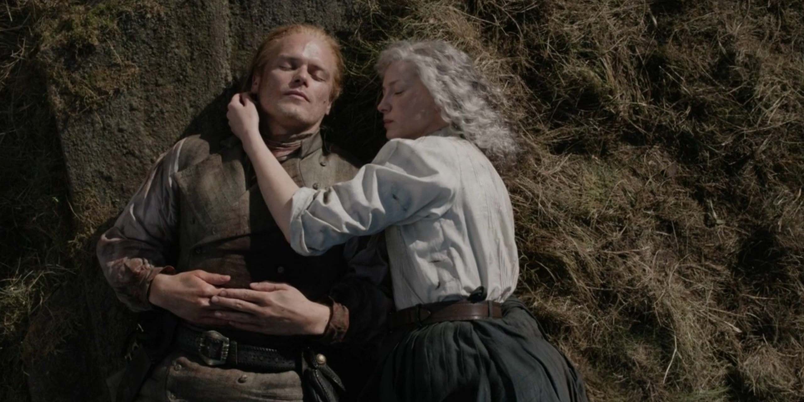 Jamie et Claire gisent morts dans le dernier épisode de la saison 8 d'Outlander