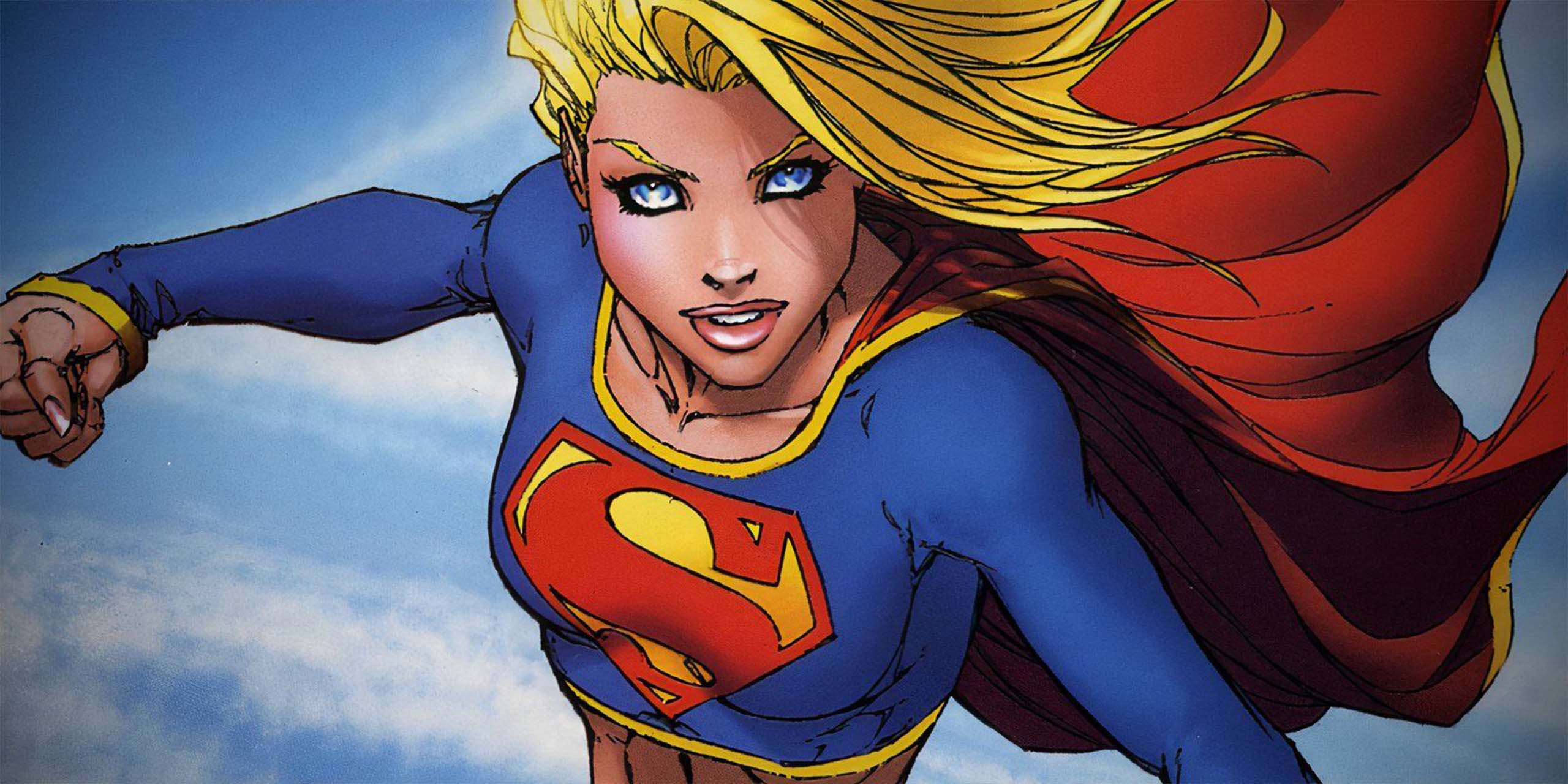 Supergirl dessinée par Michael Turner.