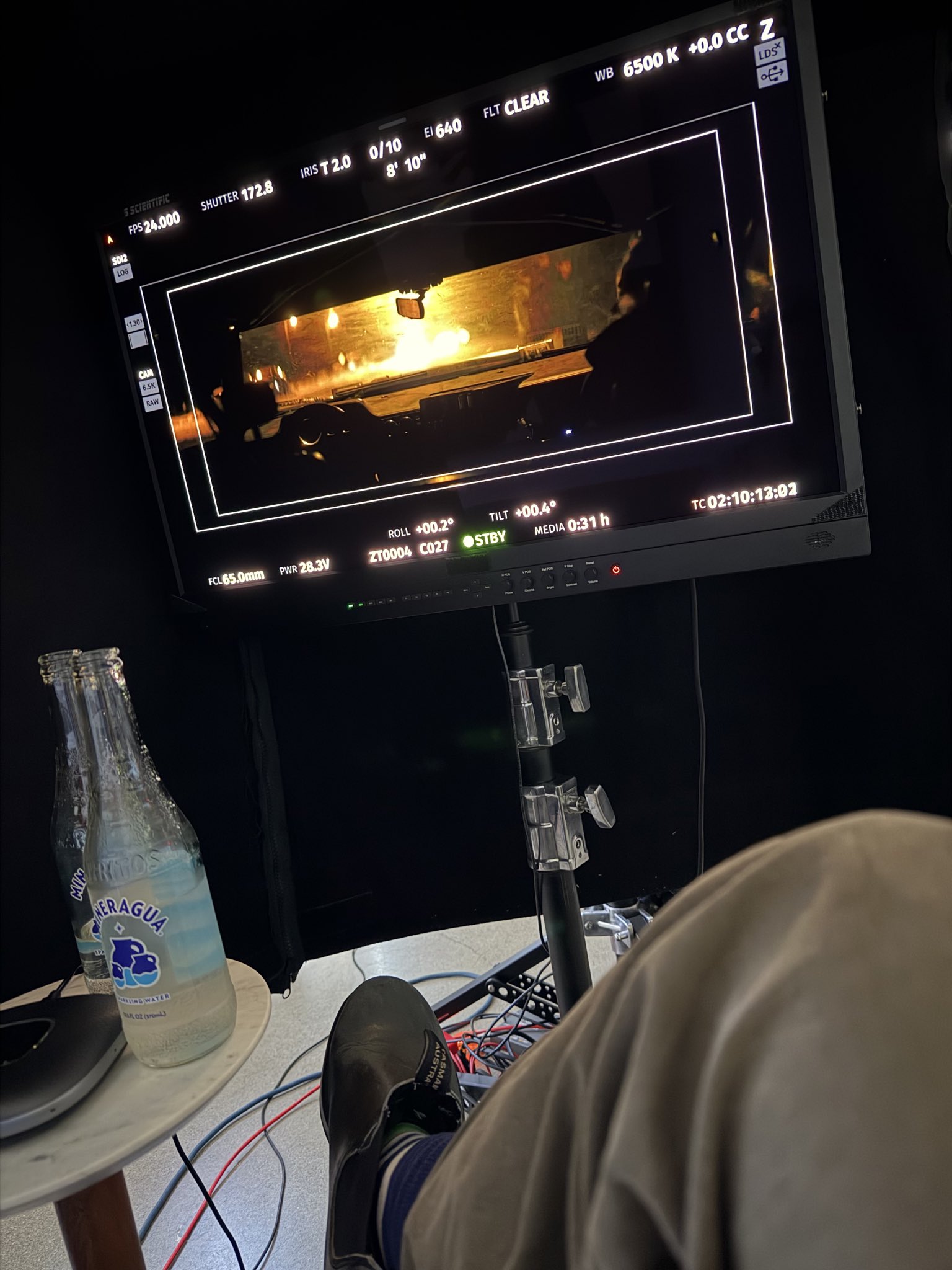 Matt Reeves sur le tournage du film The Batman 2.
