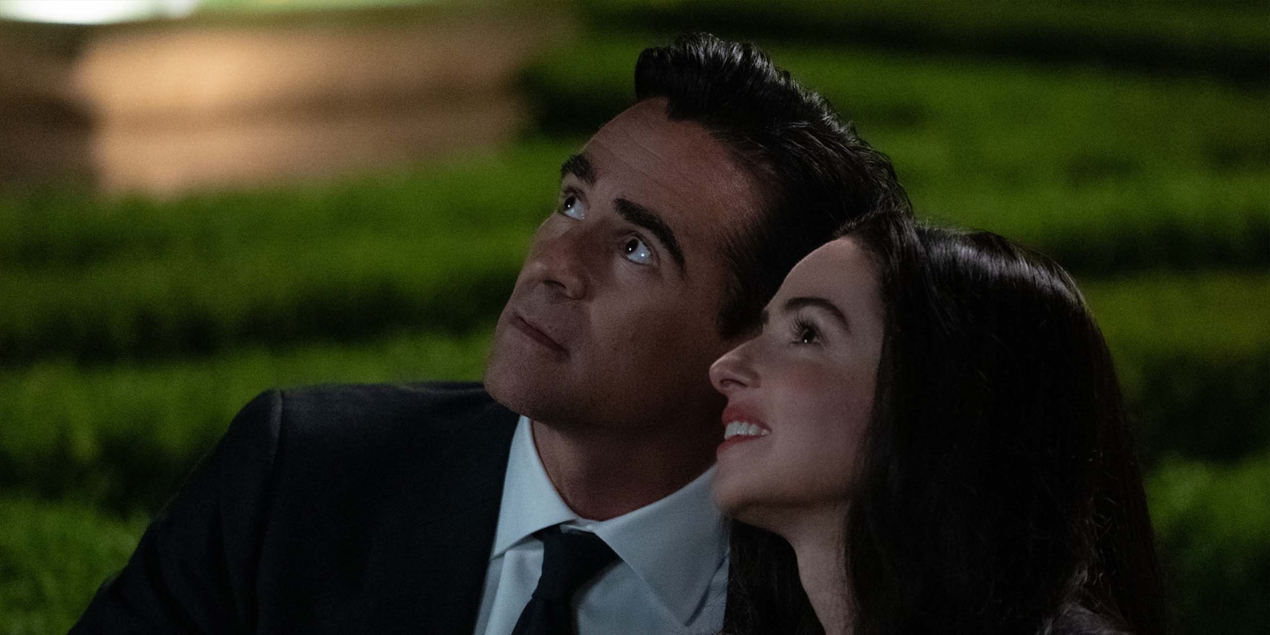 Colin Farrell et Laura Donnelly dans la saison 2 de Sugar.