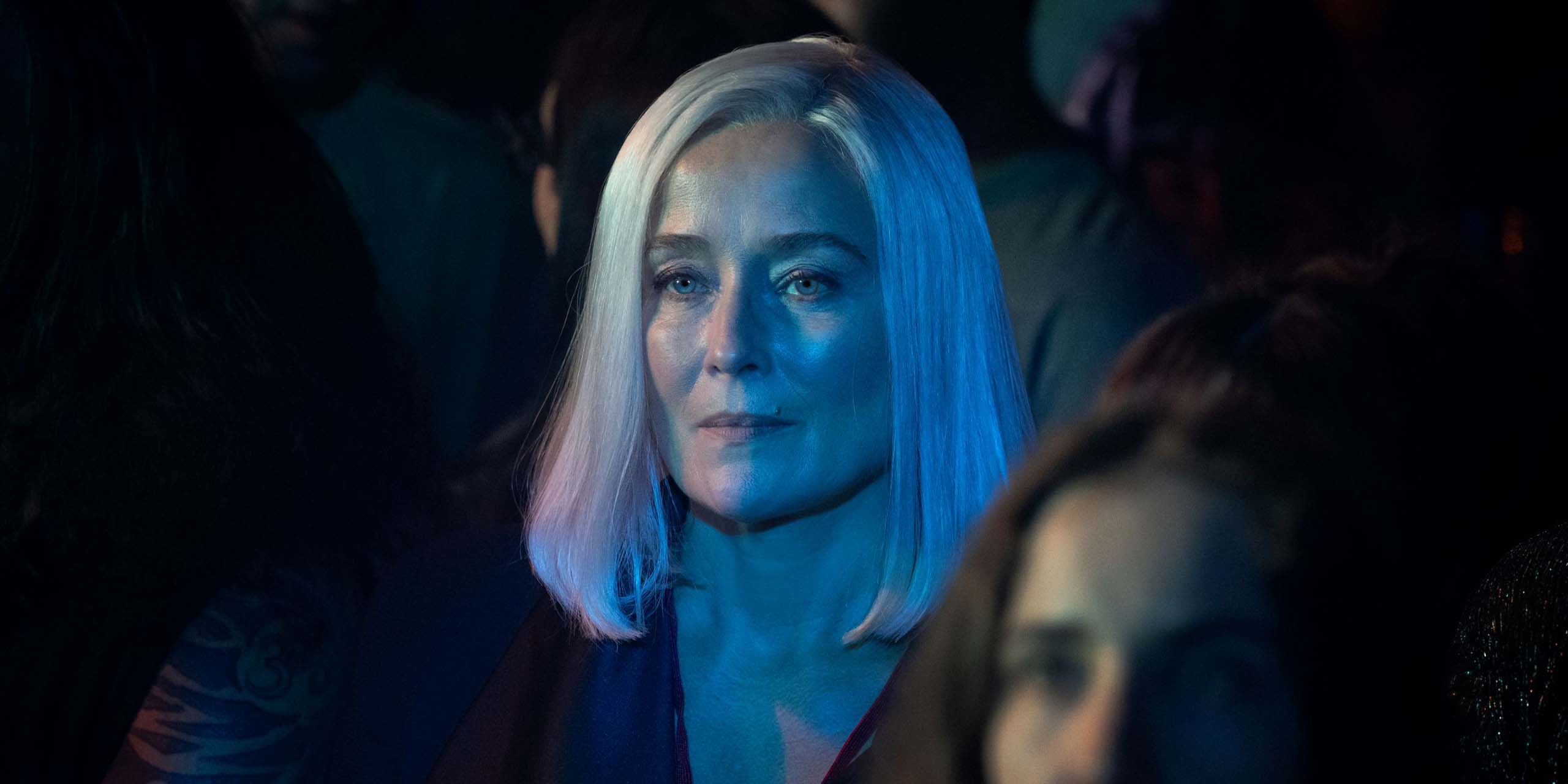 Jennifer Ehle dans le rôle de Gabriella dans la suite d'Entretien avec un Vampire, The Vampire Lestat.