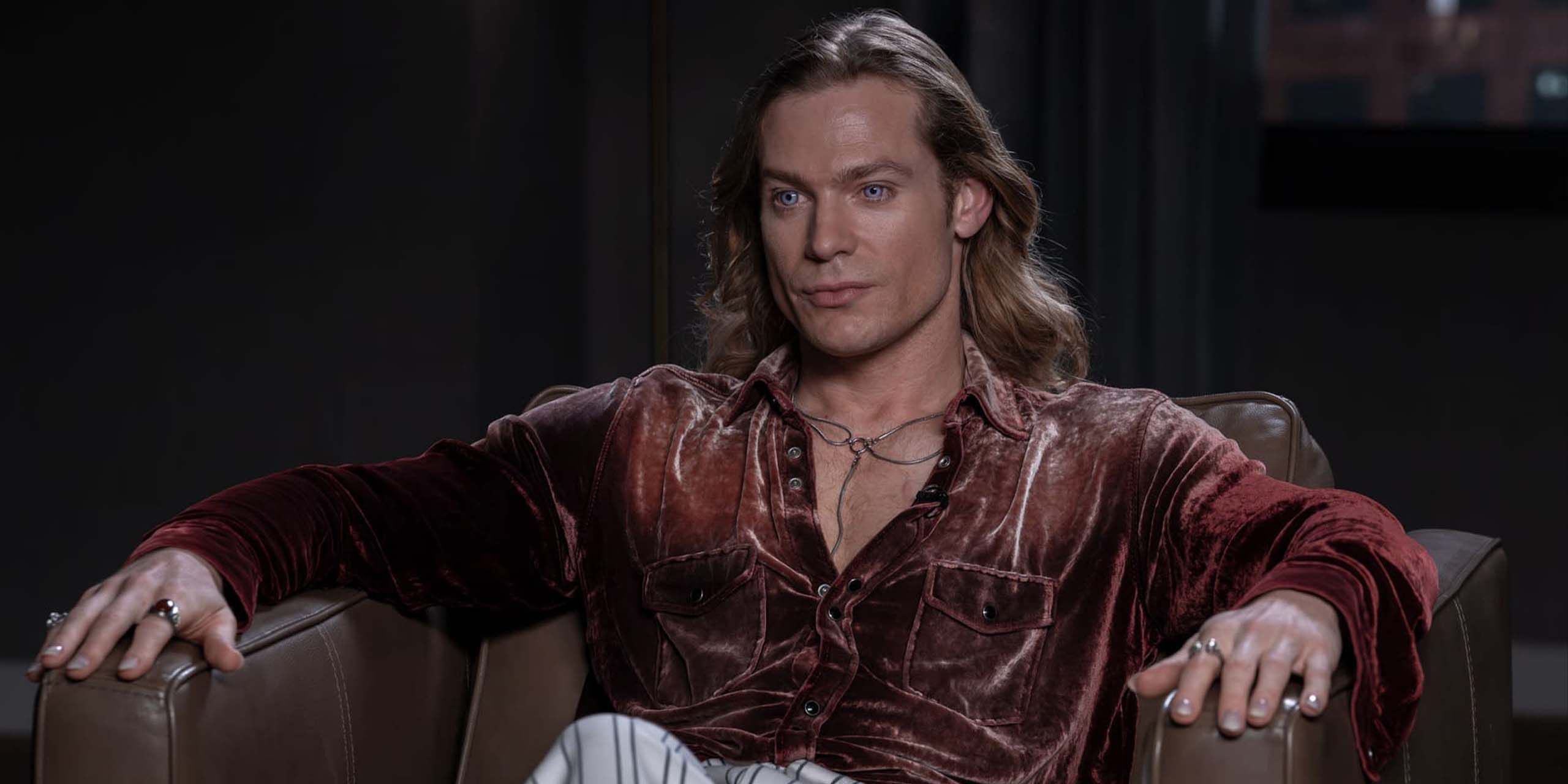 Sam Reid dans le rôle de Lestat de Lioncourt dans The Vampire Lestat - Épisode 3.