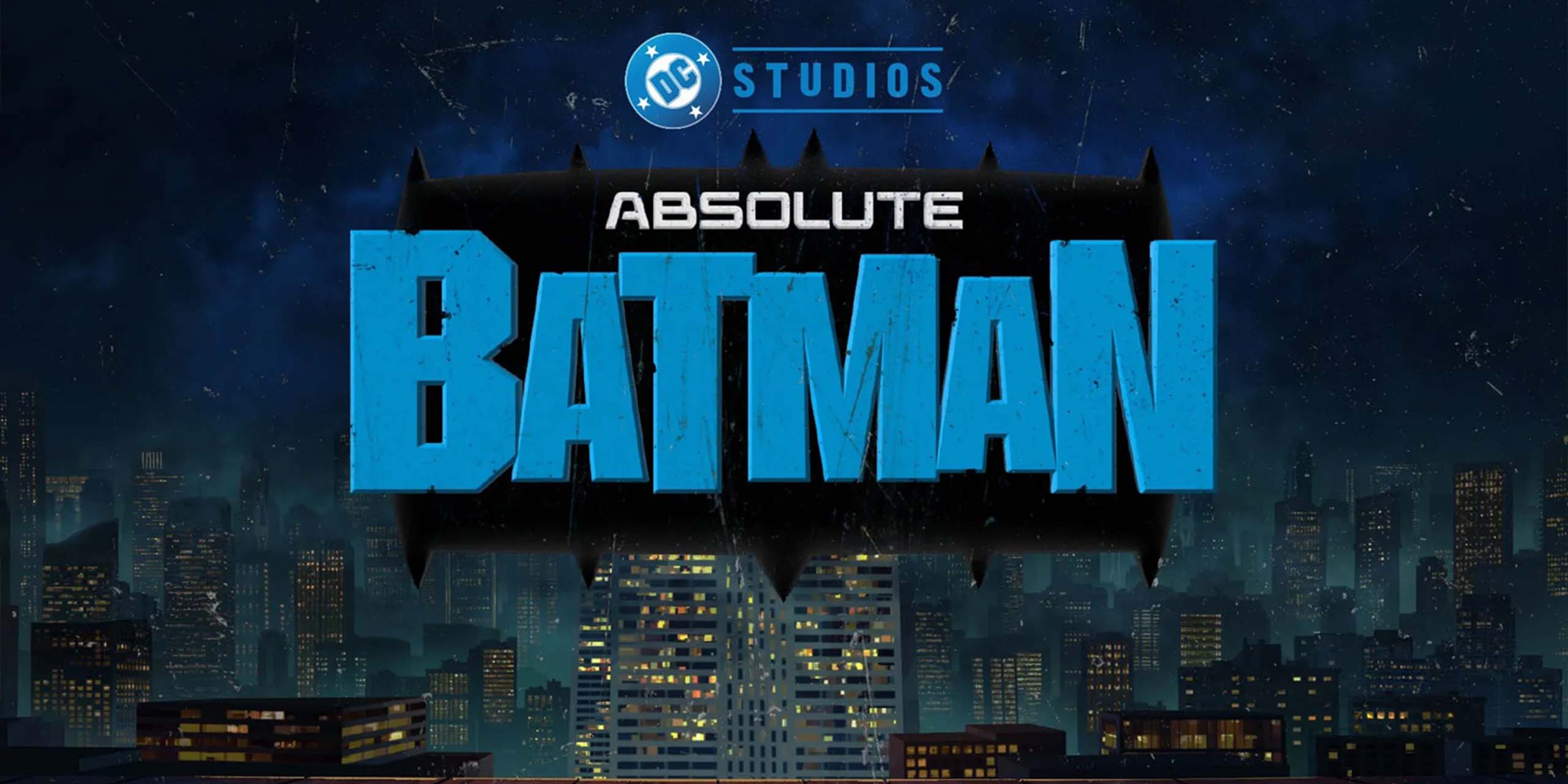 Visuel de la série animée Absolute Batman présentée par DC Studios.