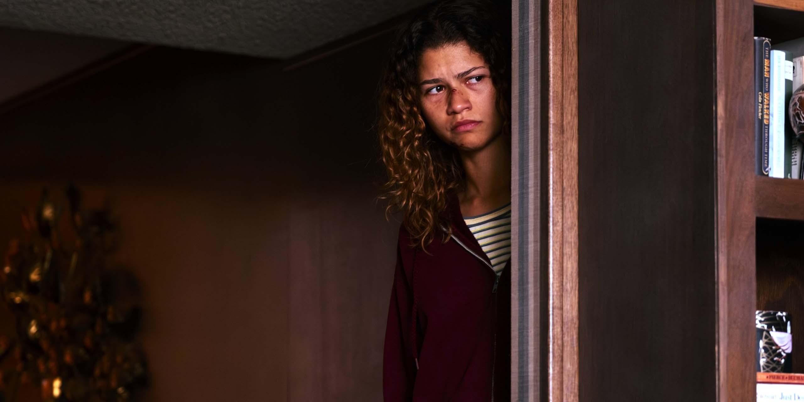 Zendaya dans le rôle de Rue dans le grand final de Euphoria saison 3.
