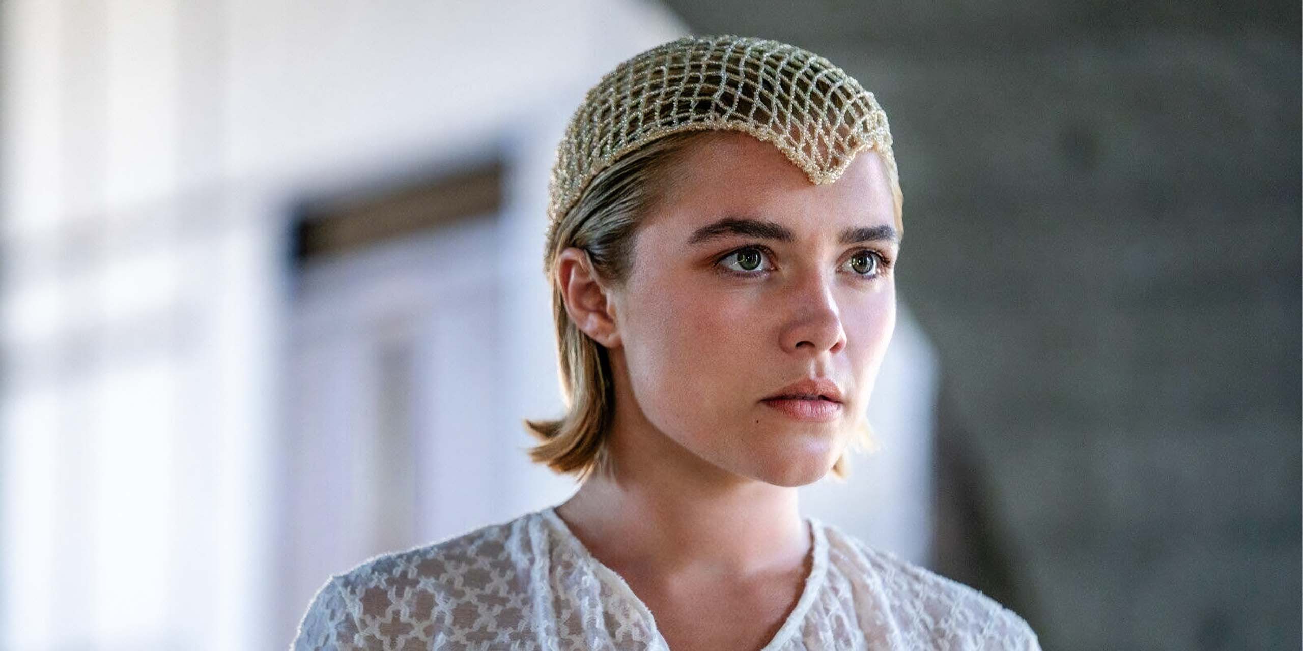 La princesse Irulan (Florence Pugh) dans Dune : Deuxième Partie.