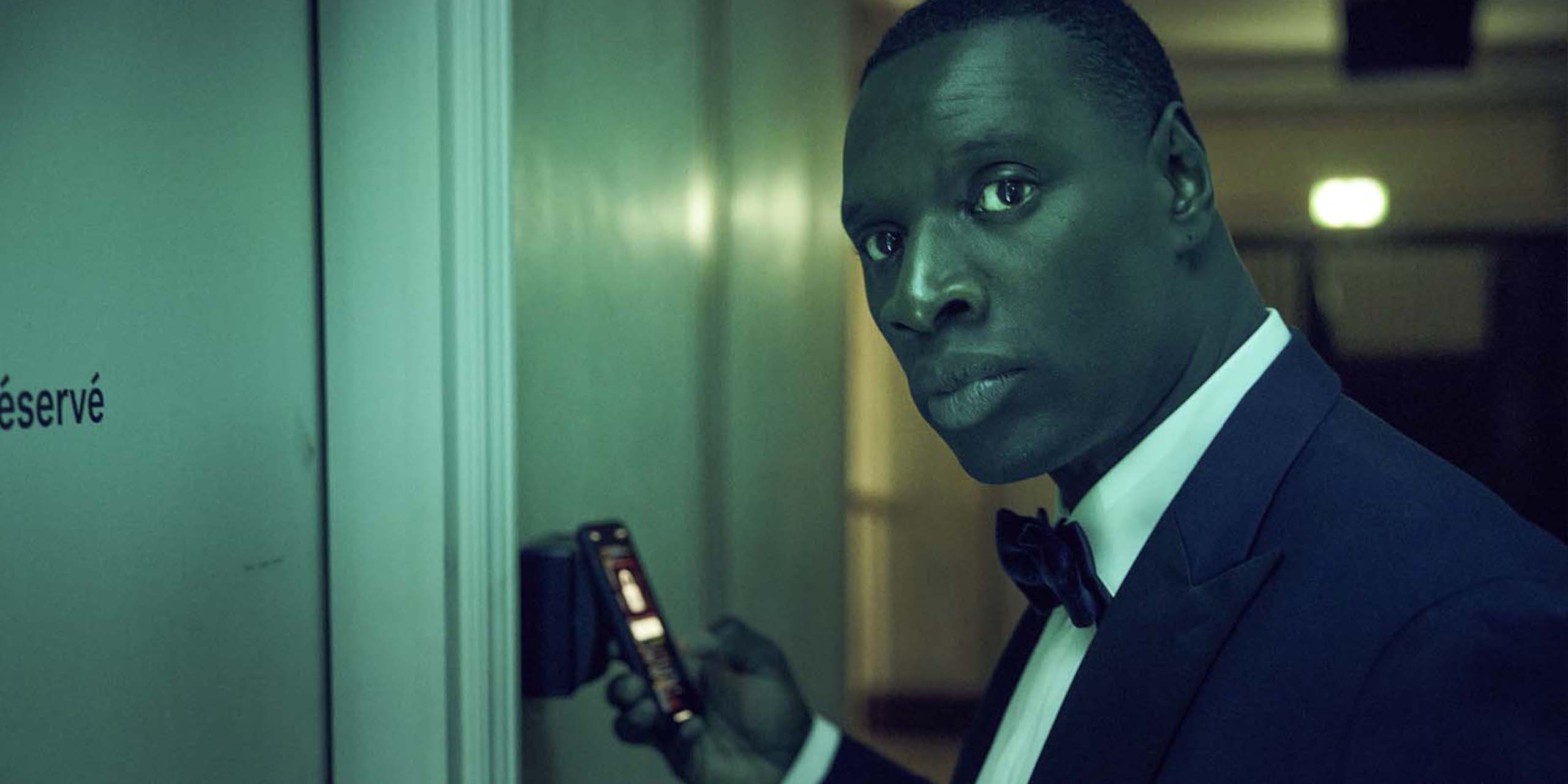 Omar Sy dans le rôle d’Assane Diop dans la série Lupin sur Netflix.