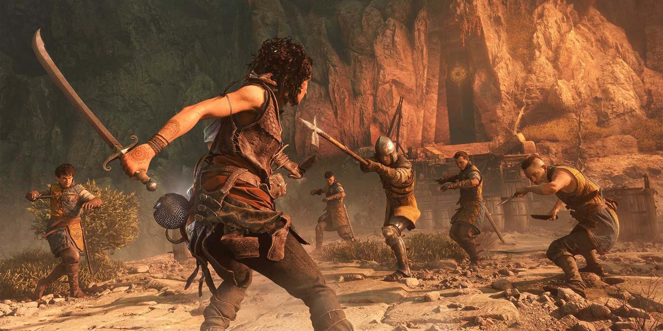 Resonance: A Plague Tale Legacy : Sophia affronte plusieurs ennemis dans un combat à l’épée