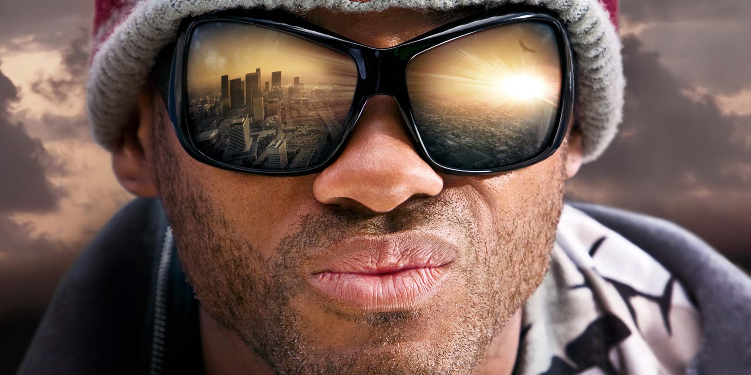 Will Smith dans le rôle de l'anti-super-héros, Hancock.