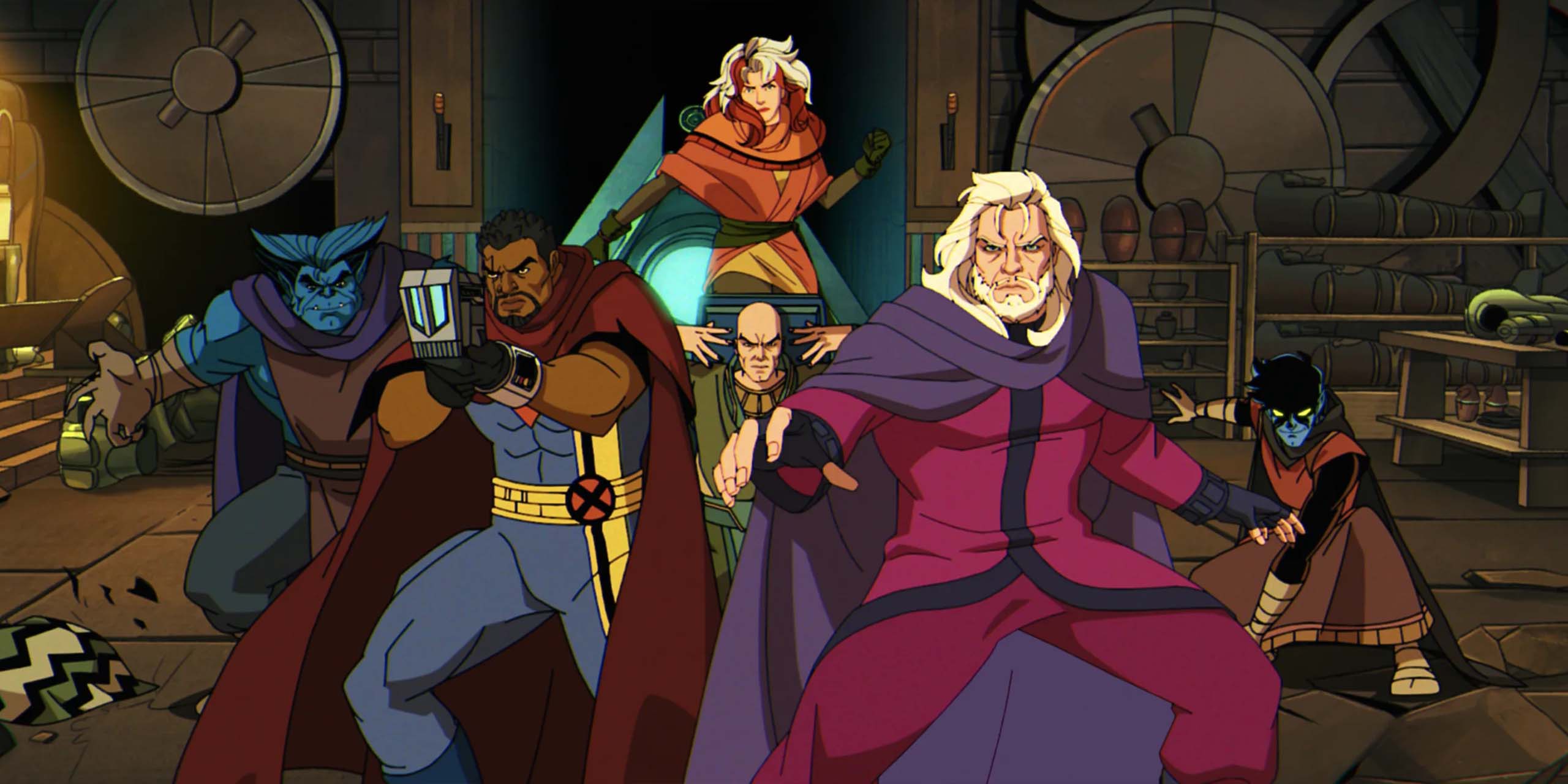 Les X-Men menés par Magneto dans l'ère d'Apocalypse de la saison 2 de X-Men '97.