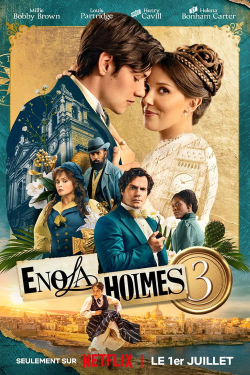 affiche Enola Holmes 3