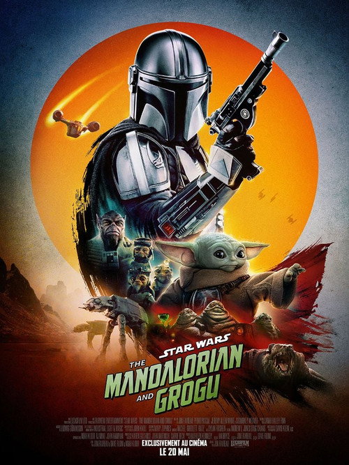 affiche Star Wars: The Mandalorian & Grogu