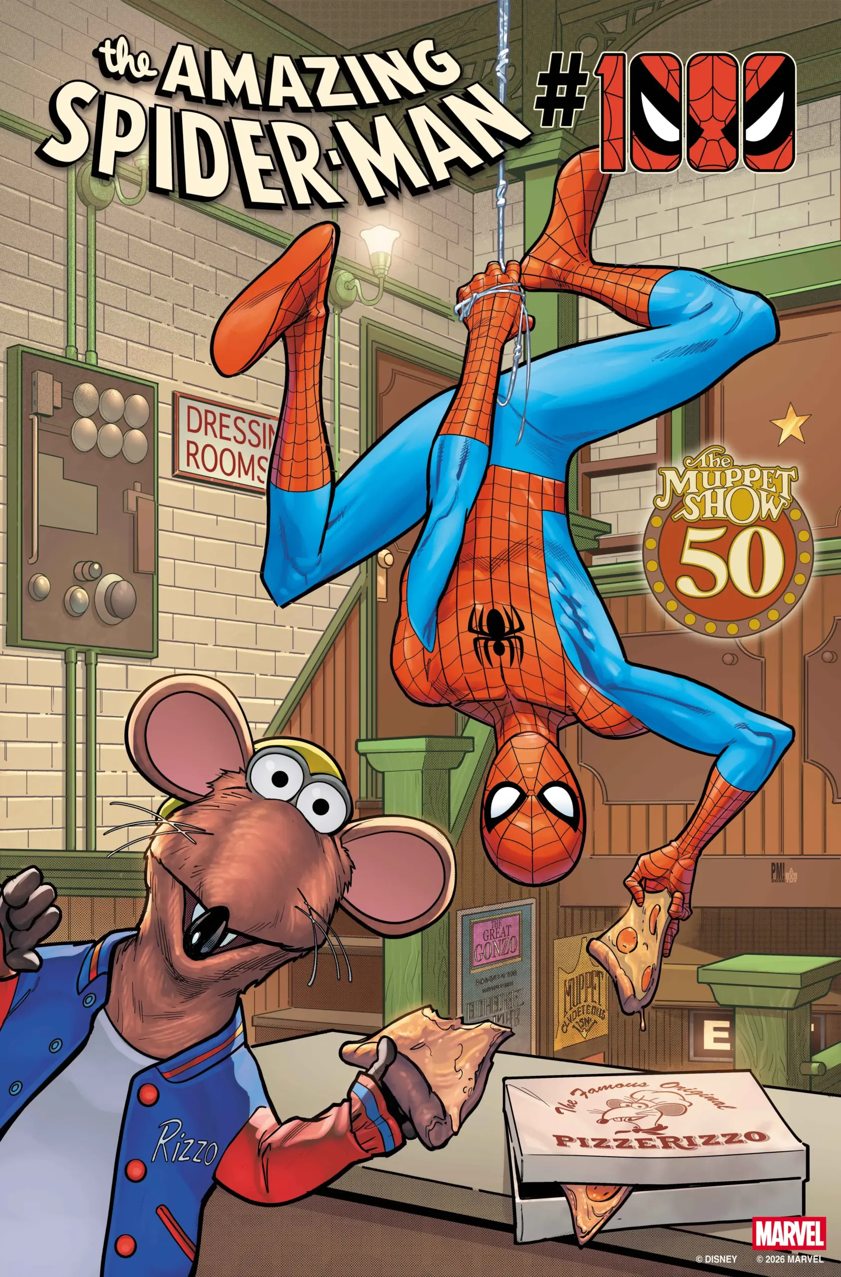 Couverture alternative d'Amazing Spider-Man 1000 par Paco Medina