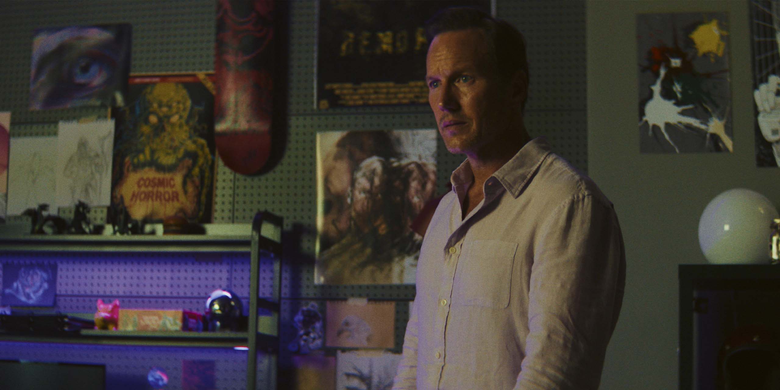 Tom Bowden (Patrick Wilson) inquiet dans Cape Fear - Les Nerfs à vif.