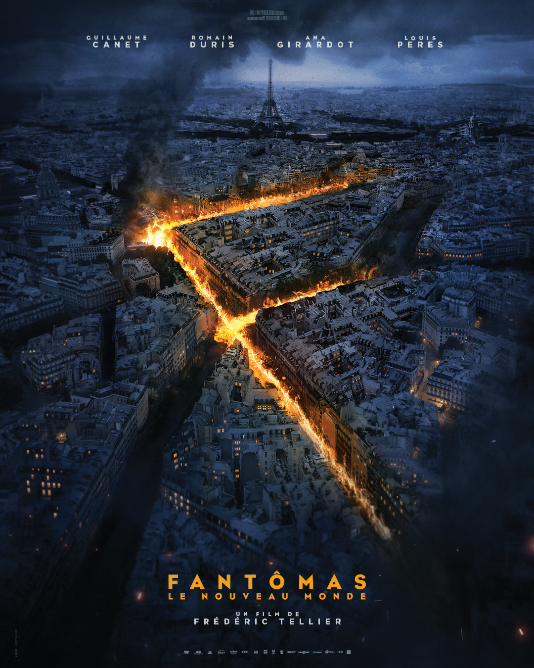 Affiche officielle du film Fanômas - Le Nouveau Monde.