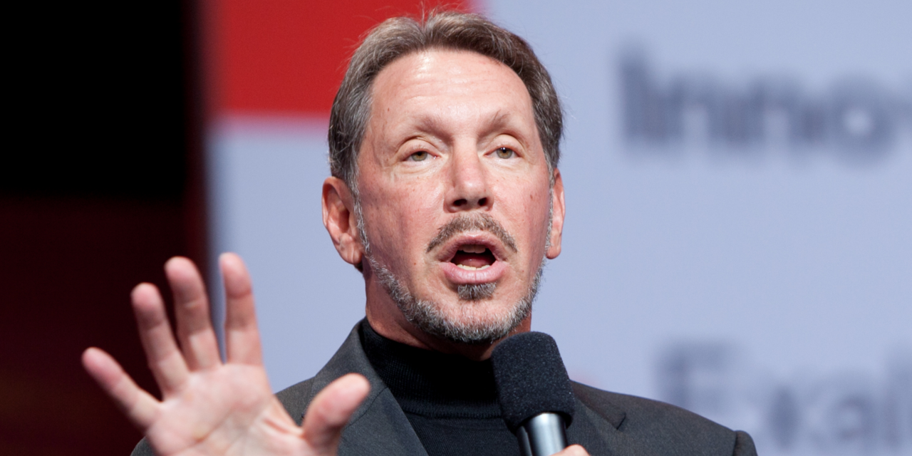 Larry Ellison, fondateur d'Oracle et père de David Ellison