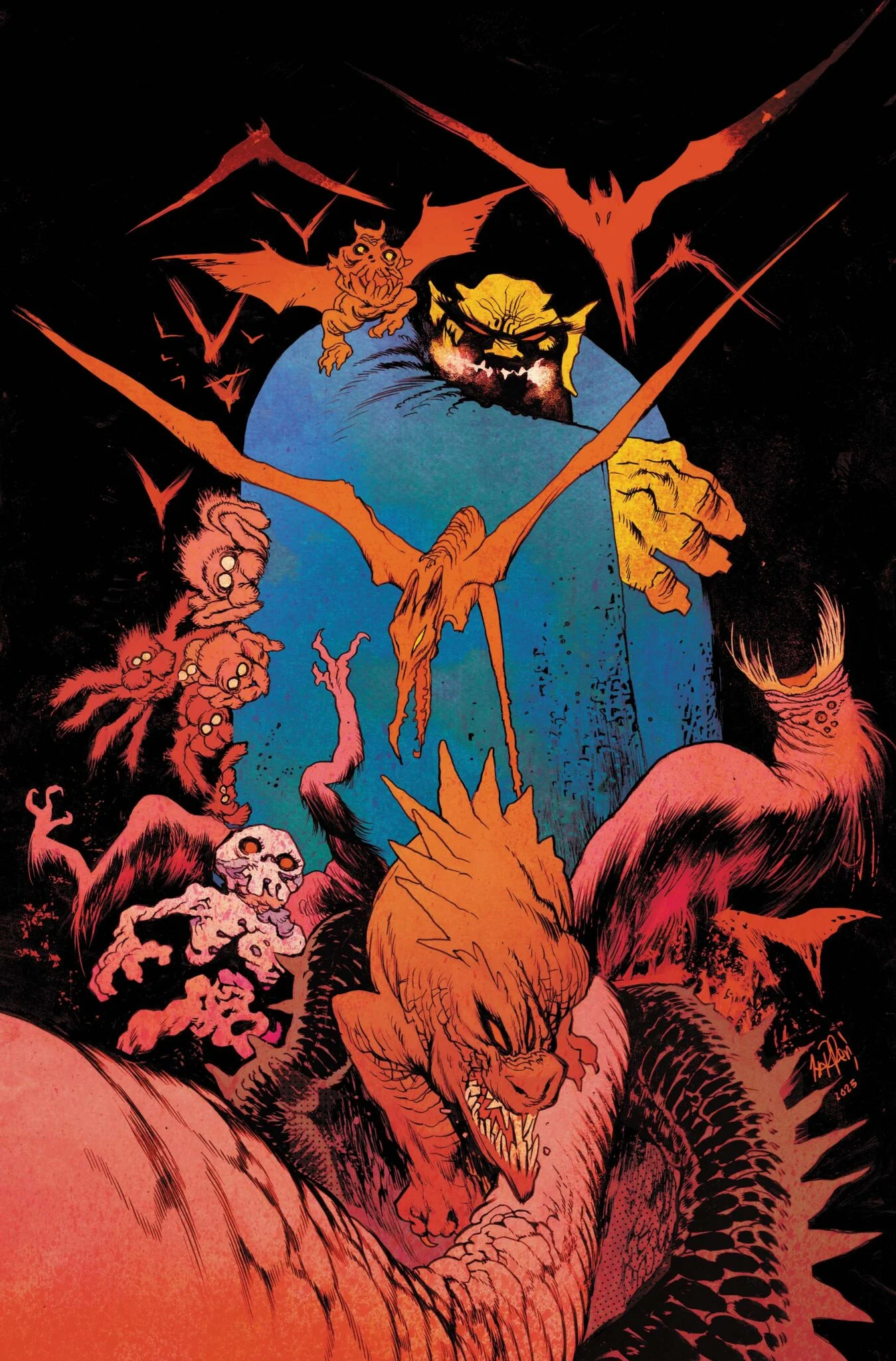 Couverture principale de The Demon 1 par James Harren