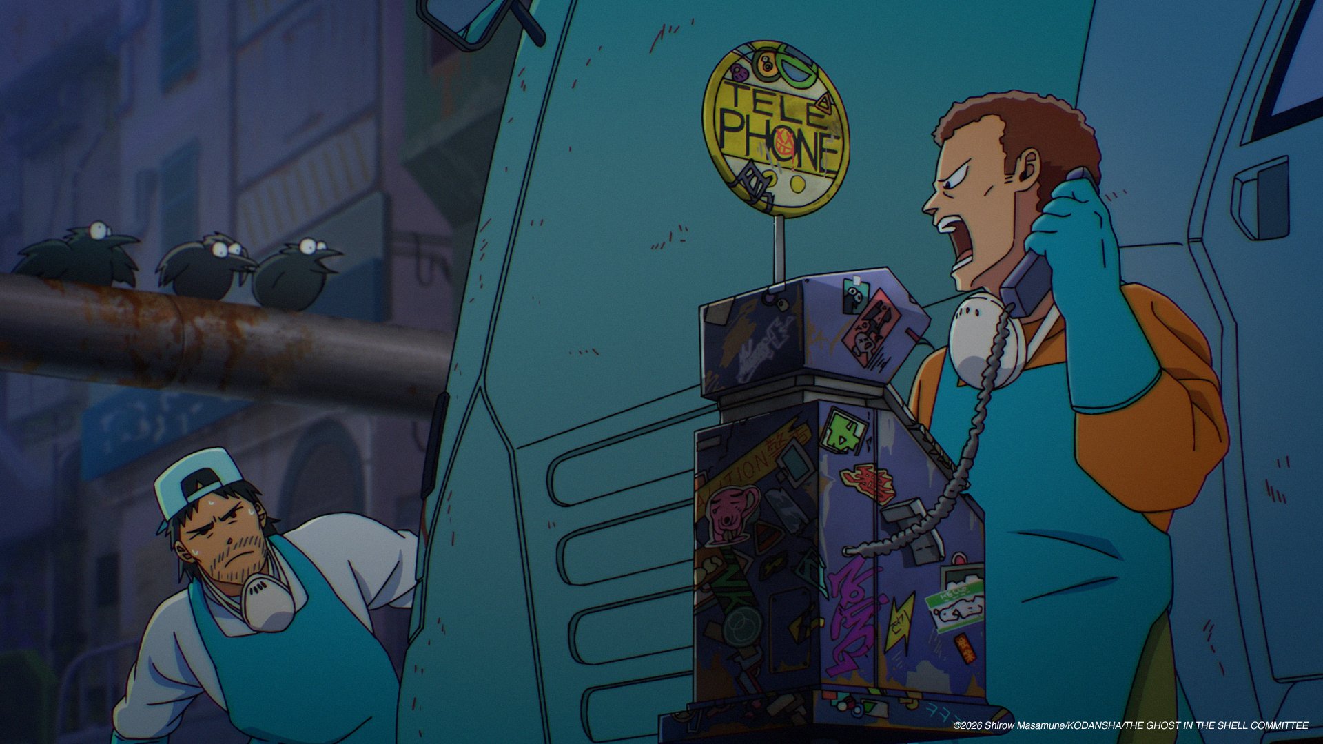 La Major Motoko Kusanagi dans la Junk Jungle