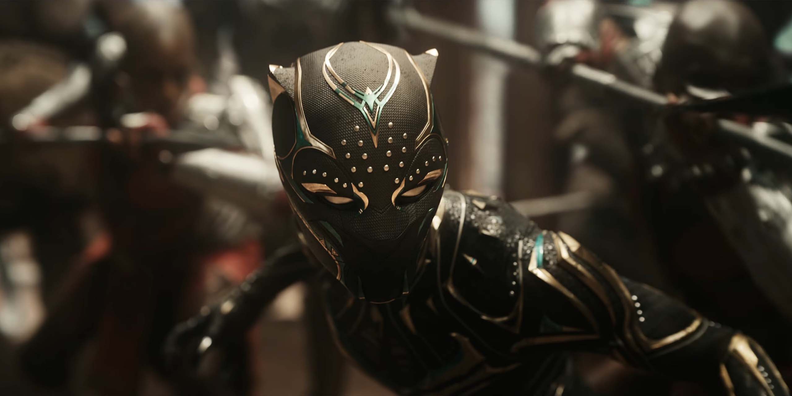 Shuri dans le costume de Black Panther dans Avengers: Doomsday.