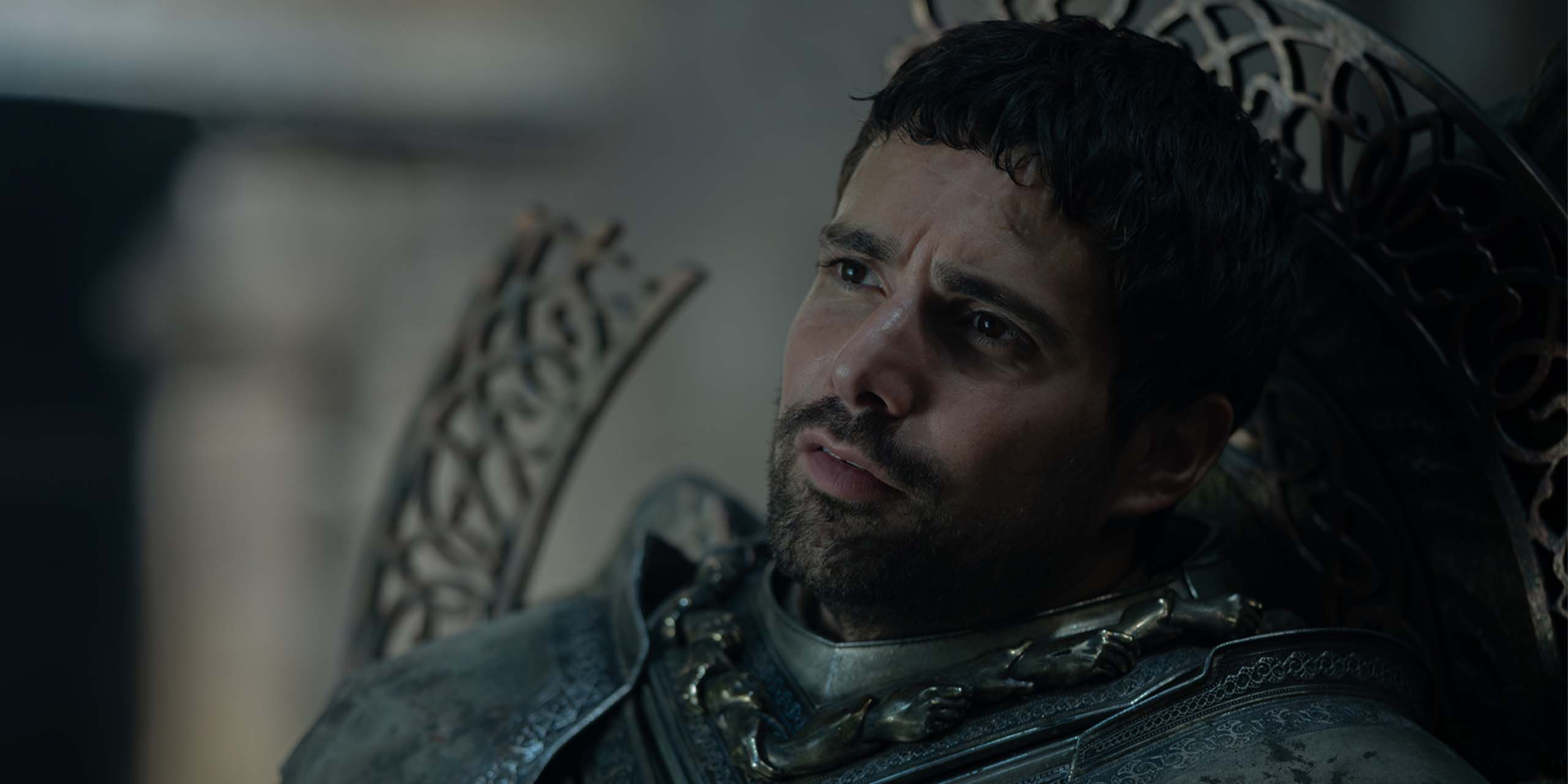 Criston Cole (Fabien Frankel) dans la saison 3 de House of the Dragon.