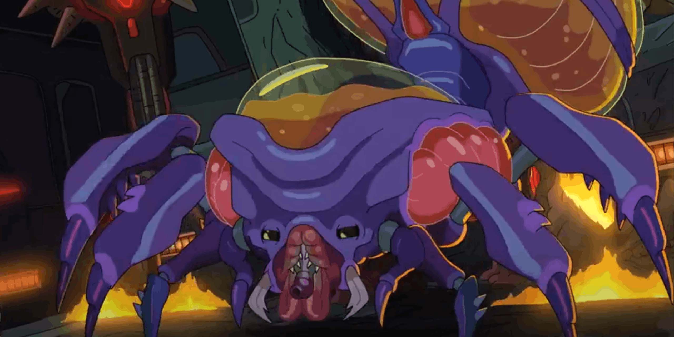 La créature Sympathin dans la saison 9 de Rick et Morty.