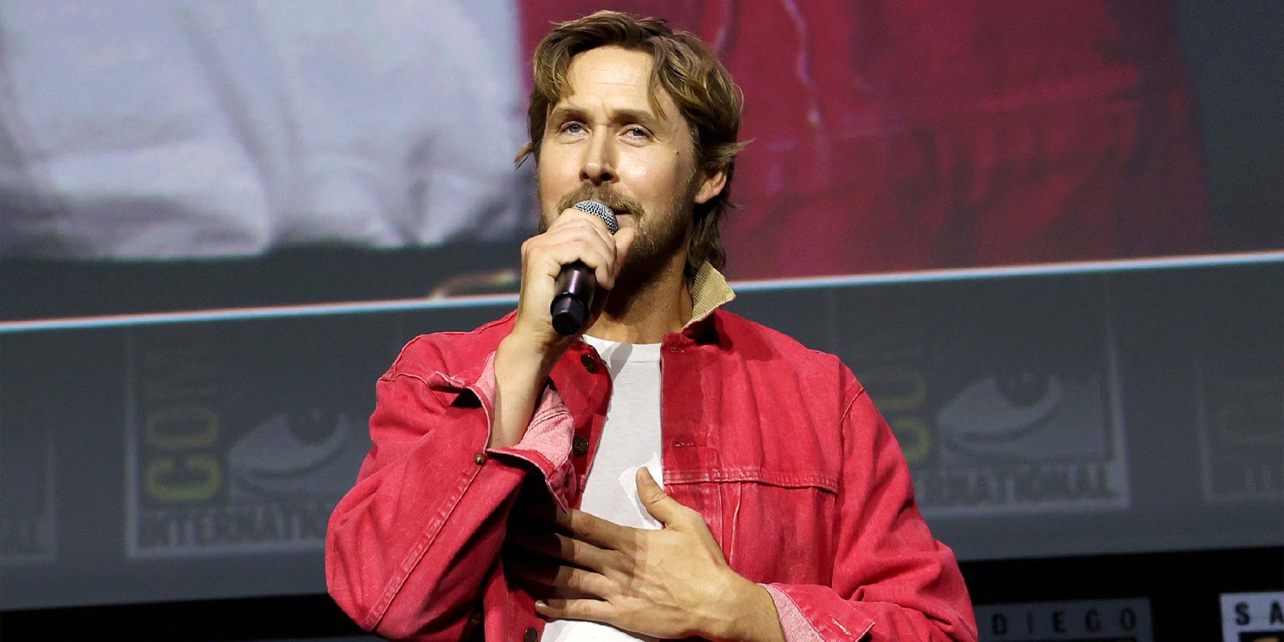 Ryan Gosling à la San Diego ComicCon de 2026 pour l'annonce du film Ghost Rider.