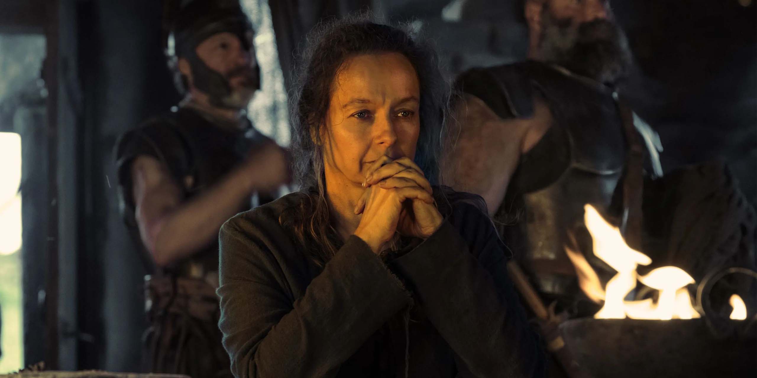 Circé (Samantha Morton) dans le film L'Odyssée.