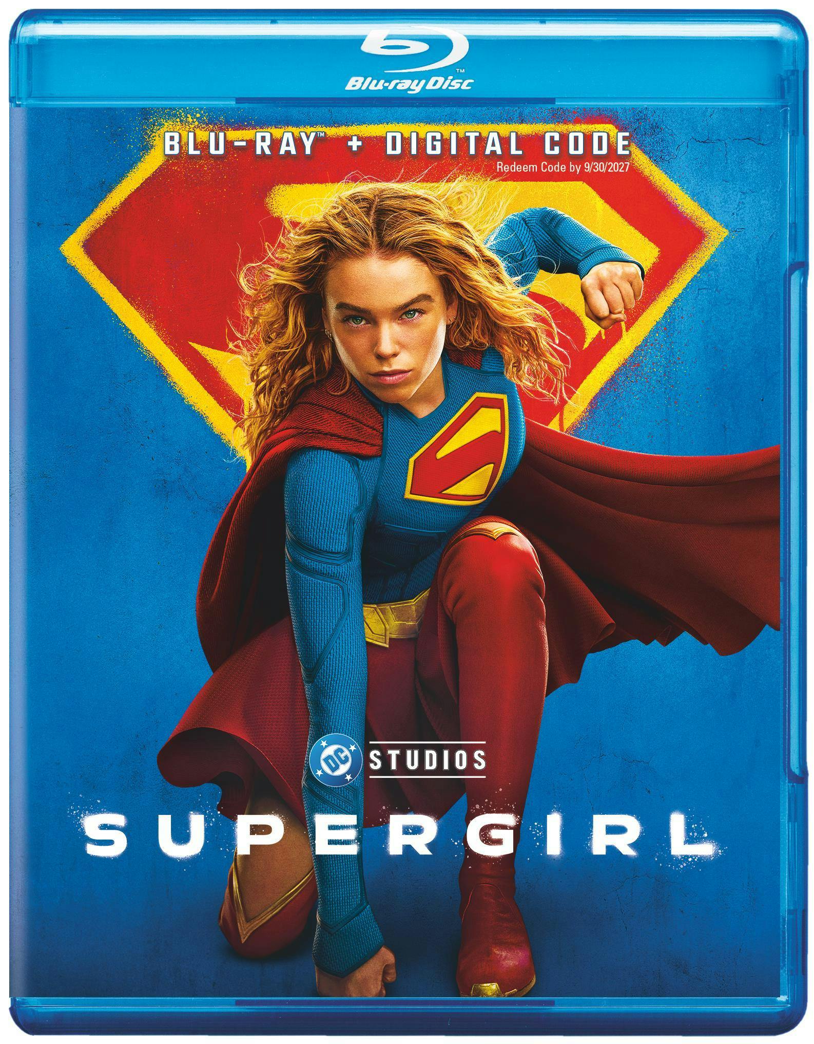 Boîtier Blu-Ray du film Supergirl.