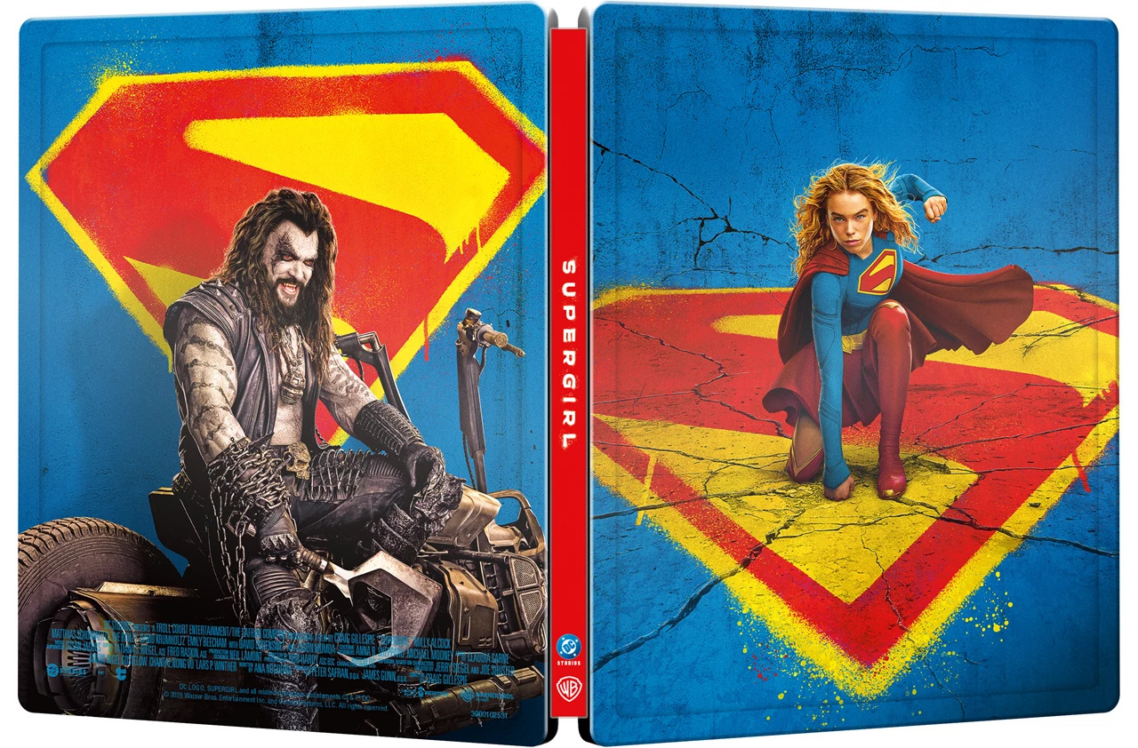Boîtier de Supergirl en 4k ultra-HD.