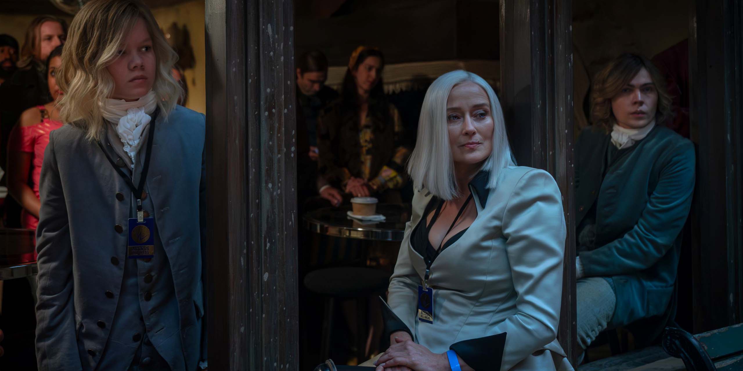 Jennifer Ehle dans le rôle de Gabriella dans la suite d'Entretien avec un Vampire, The Vampire Lestat.