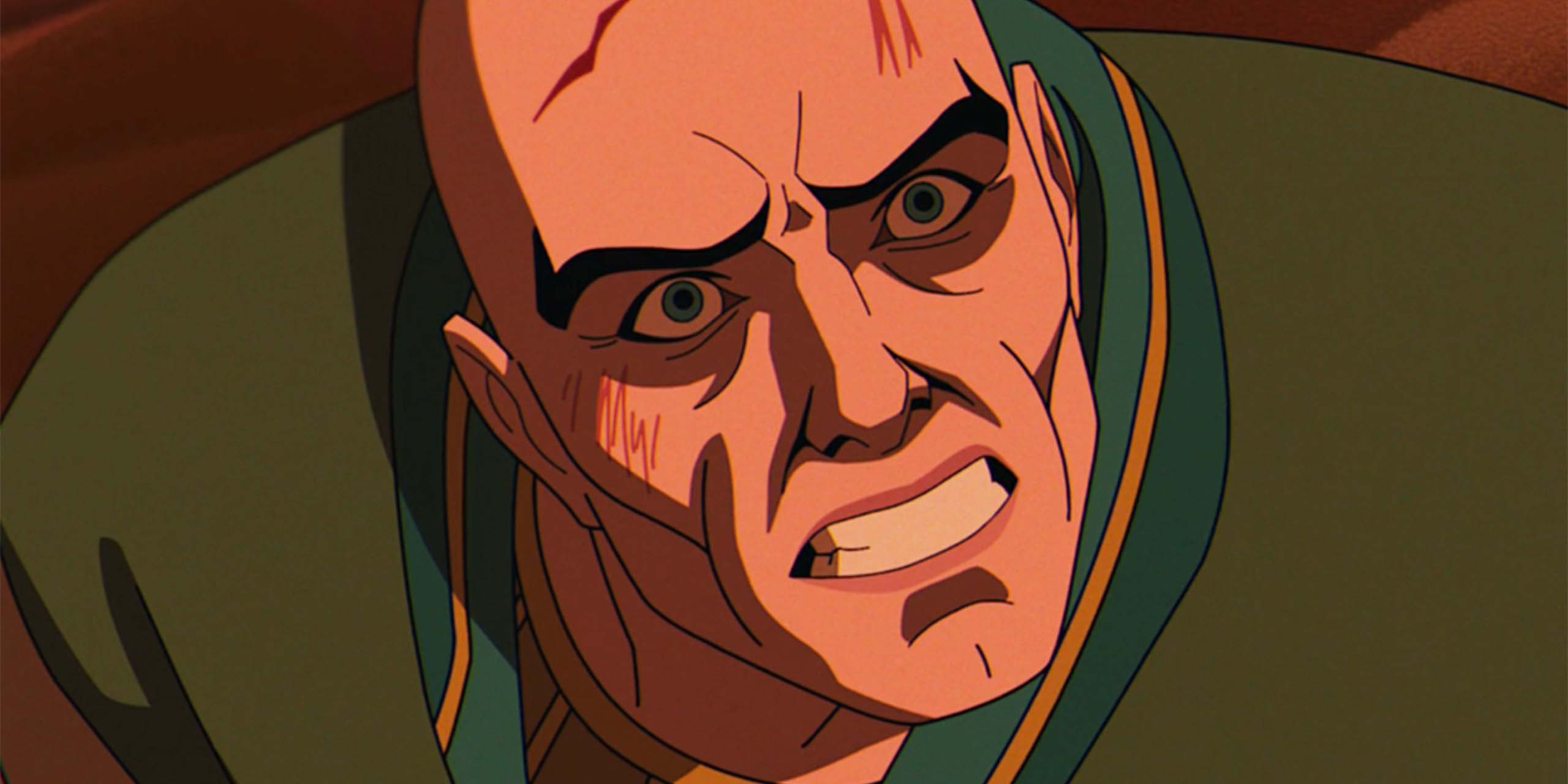 Gros plan sur un Professeur X incroyablement inquiet dans X-Men 97 saison 2 épisode 4