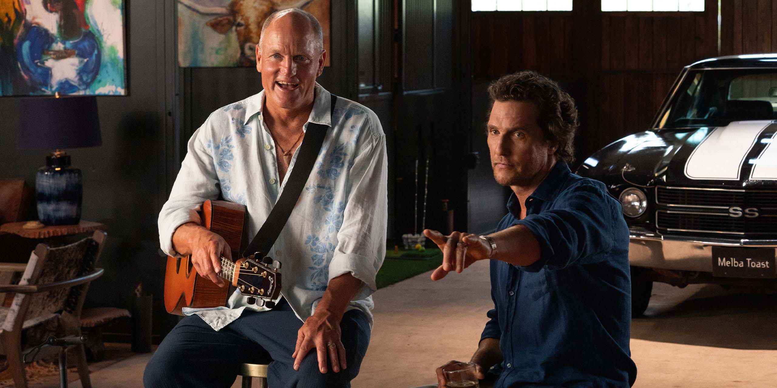 Woody Harrelson et Matthew McConaughey dans Brothers.