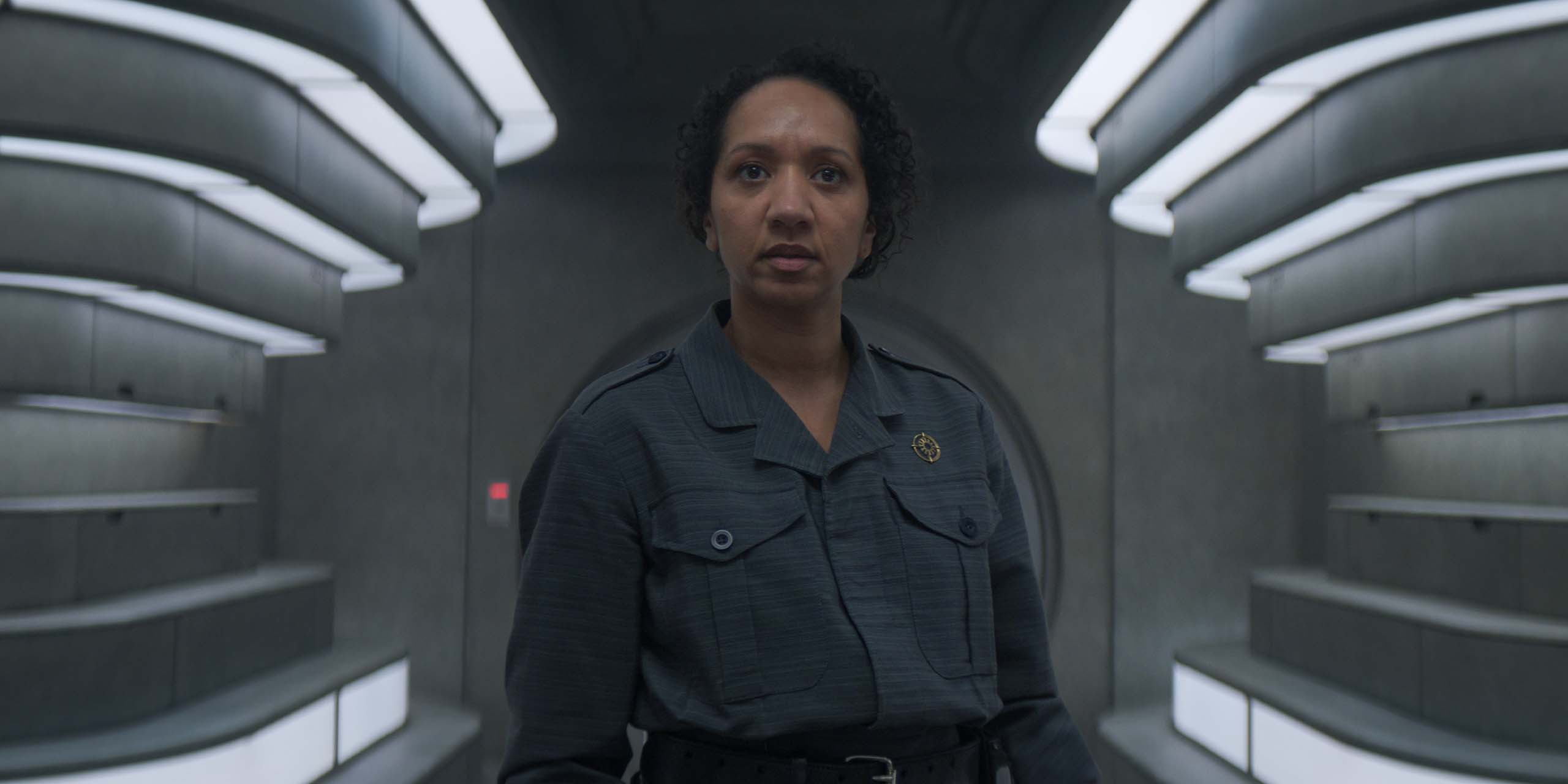 Camille Sims (Alexandria Riley) dans la saison 3 de Silo.