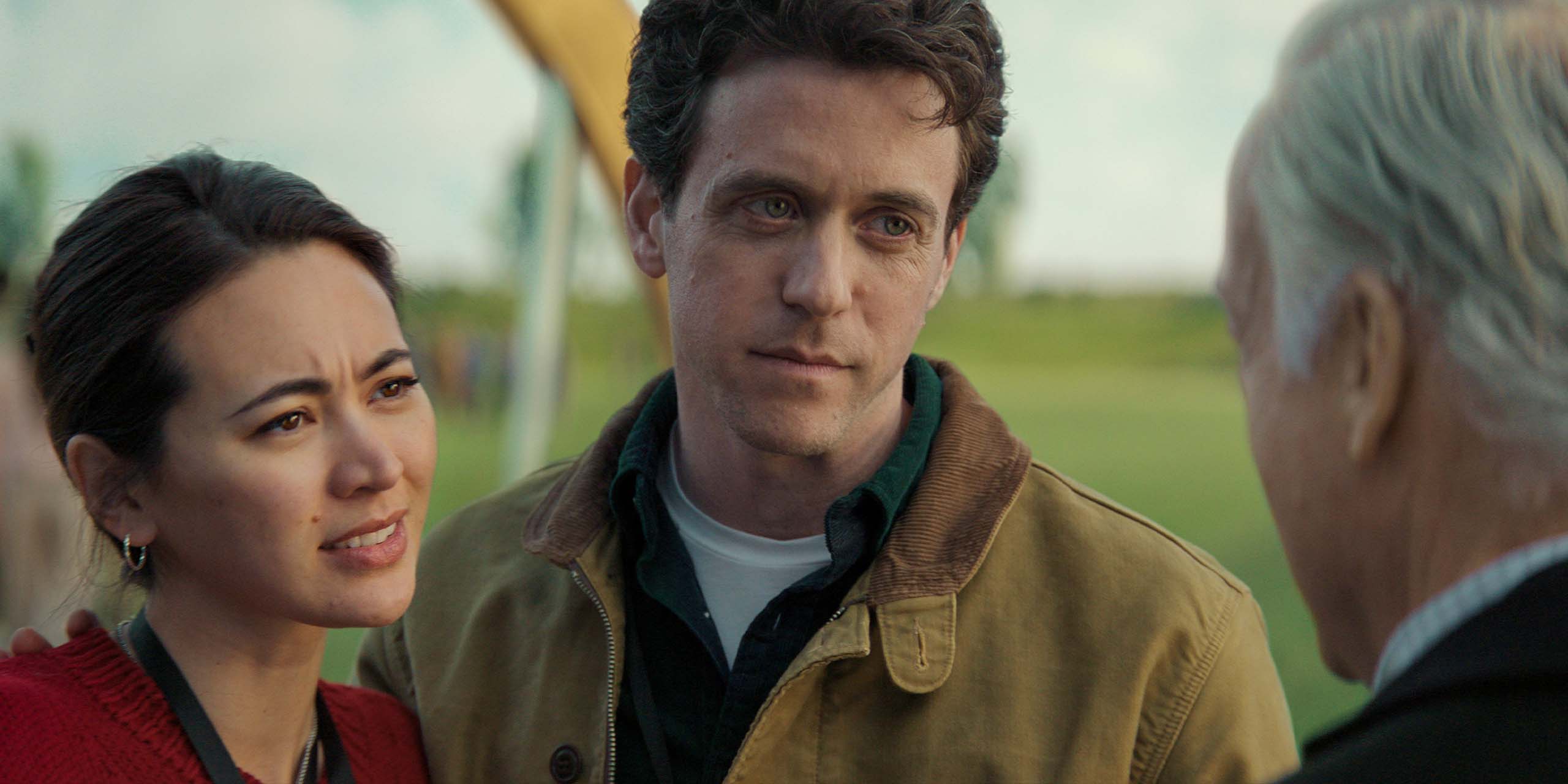 Daniel Keene (Ashley Zukerman) et Helen Drew (Jessica Henwick) dans la saison 3 de Silo.