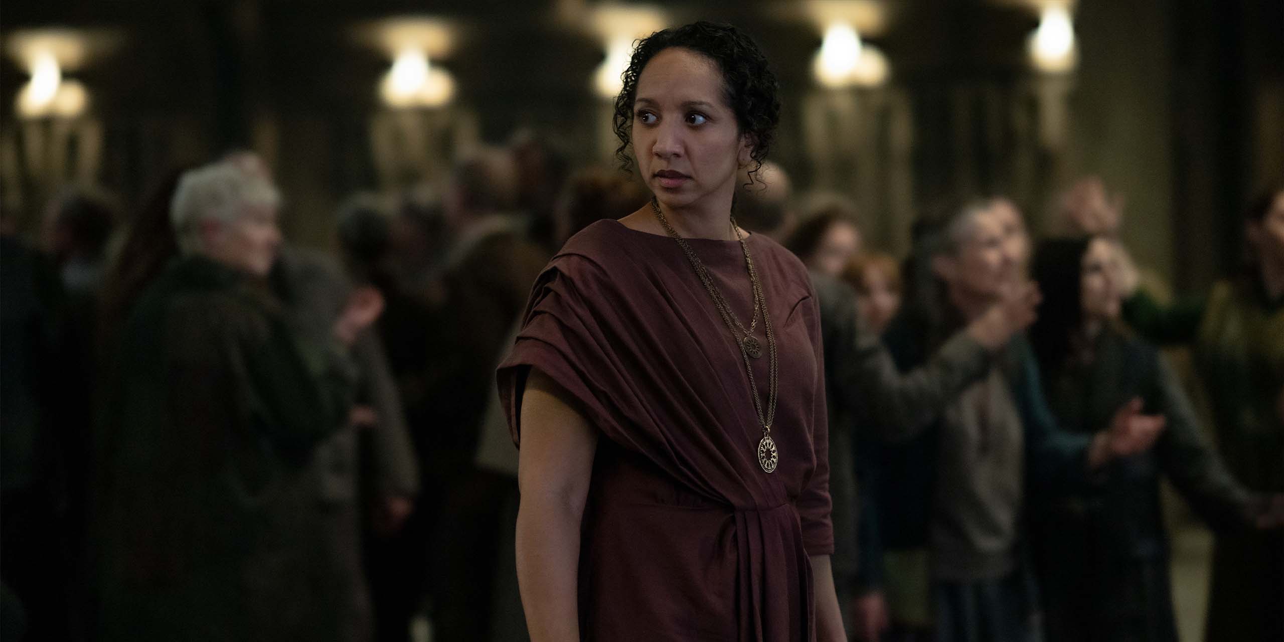 Camille Sims (Alexandria Riley) dans la saison 3 de Silo.