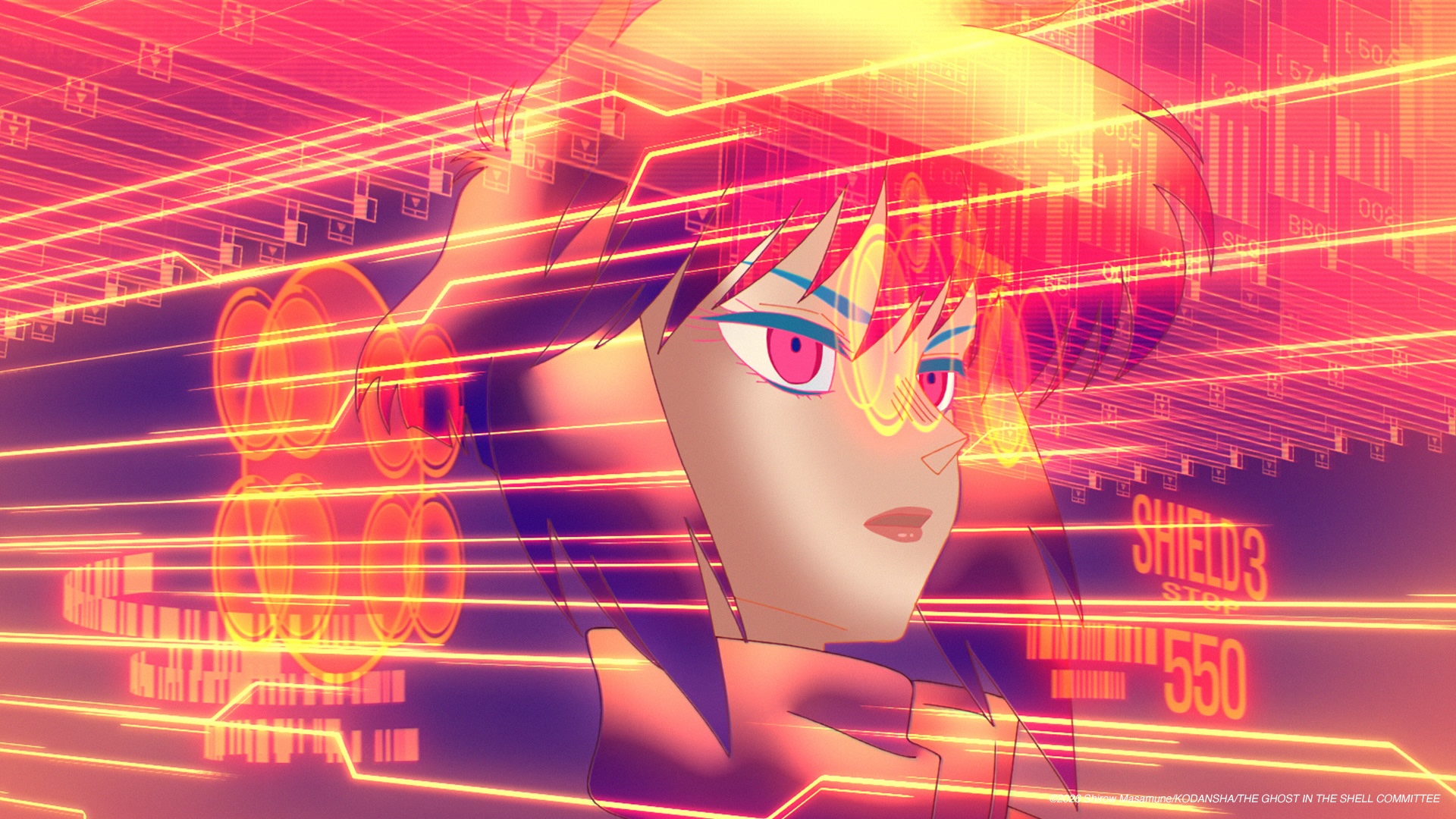 Motoko Kusanagi infiltre le siège de Sagawa Electronics