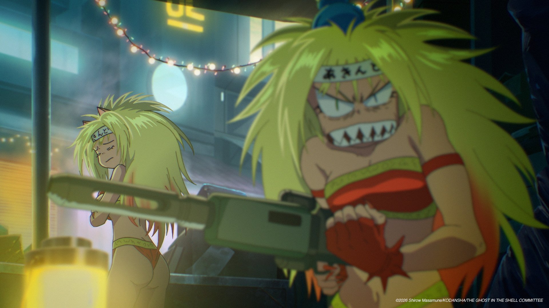 Ana Puma et Uni Puma dans l’épisode 5 de The Ghost in the Shell