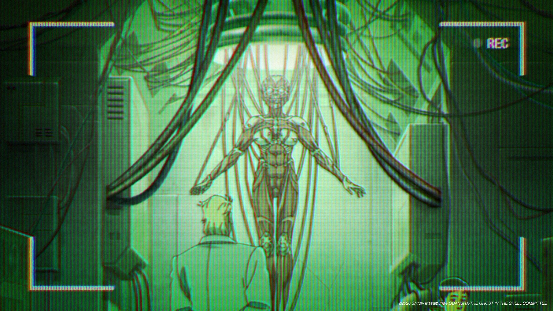 Le Projet 2501 au début de l’épisode 8 de The Ghost in the Shell