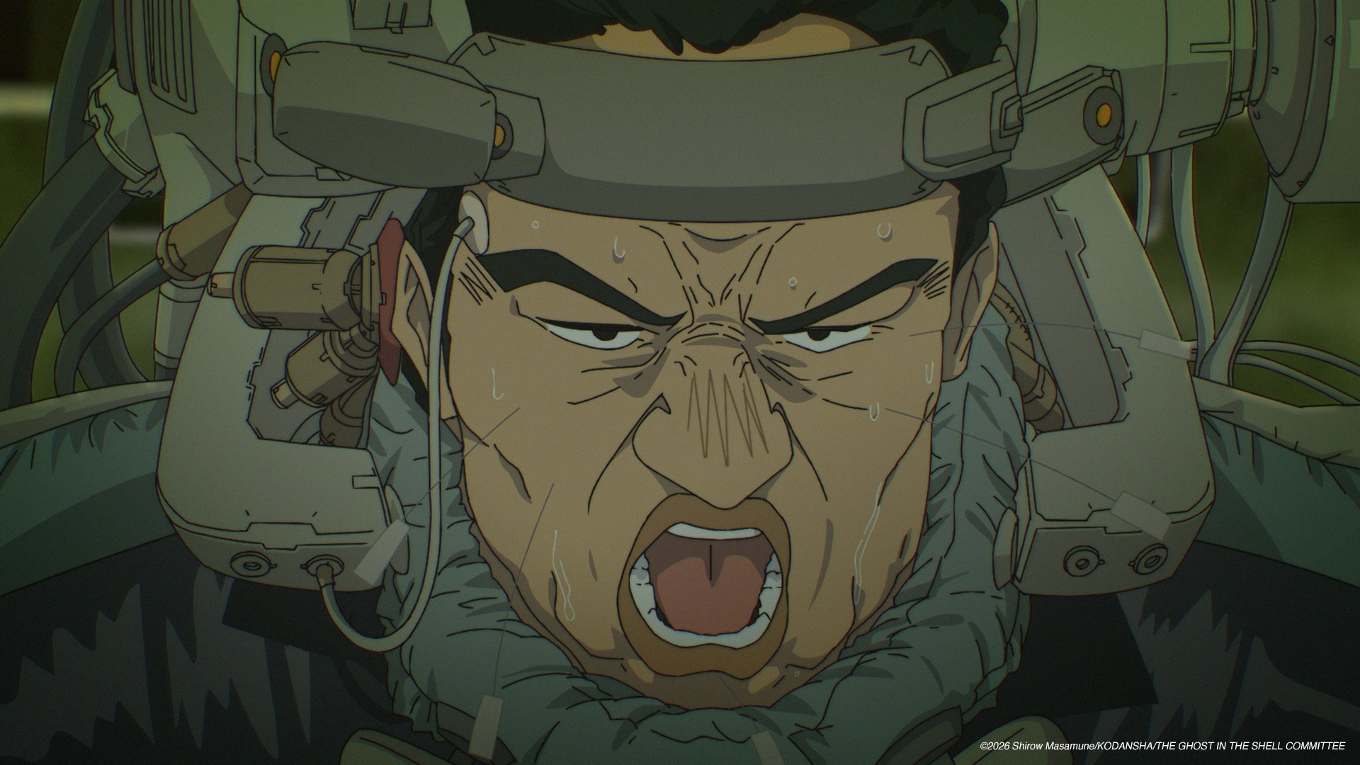 Toru Soma subit des modifications de son cybercerveau dans The Ghost in the Shell